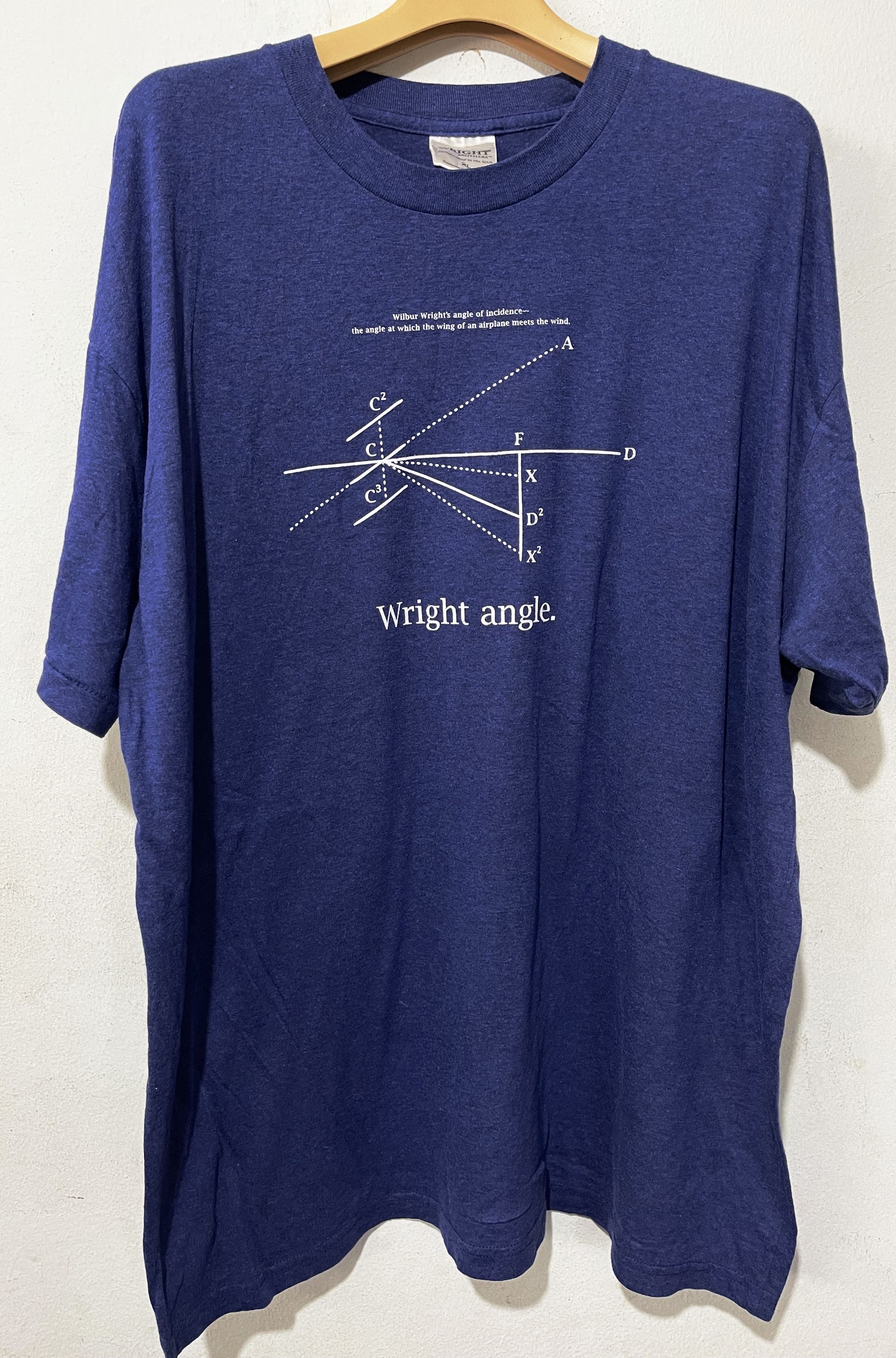 Arts & Science × Vintage Vintage Wright angle T-shirt Size US XL / EU 56 / 4 - 1 Thumbnail