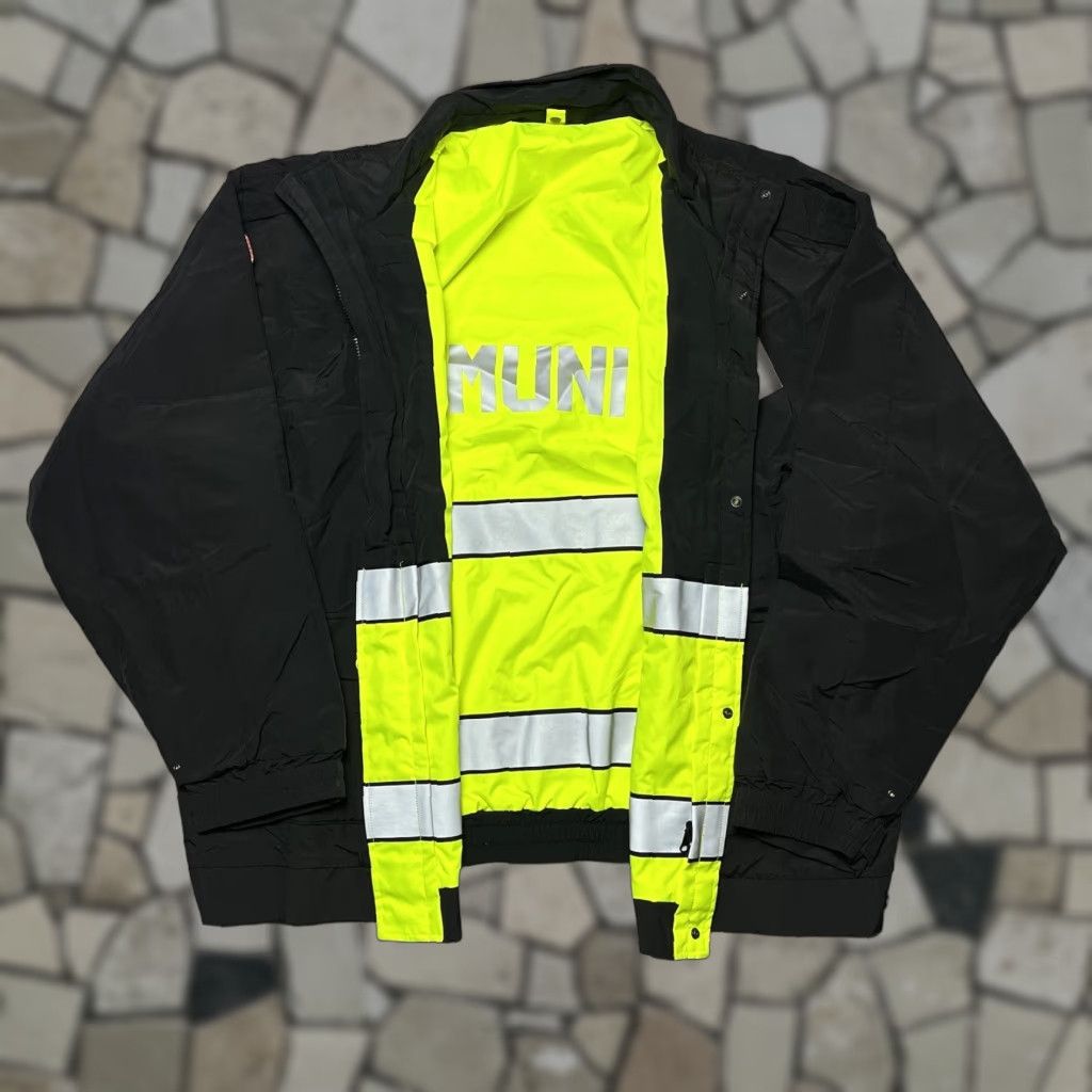 Vintage San Francisco Muni Reversible Operator Jacket NWT Size US XXL / EU 58 / 5 - 1 Thumbnail