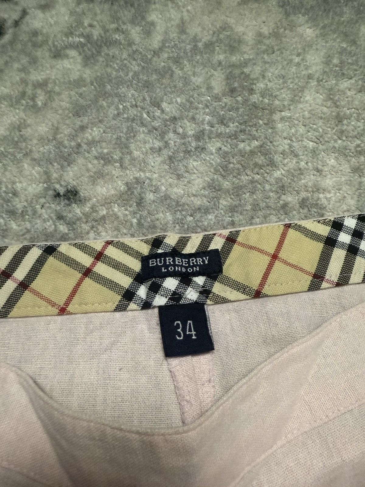 Burberry Wide leg trousers Burberry middle waist pink Size 34" / US 12 / IT 48 - 5 Thumbnail