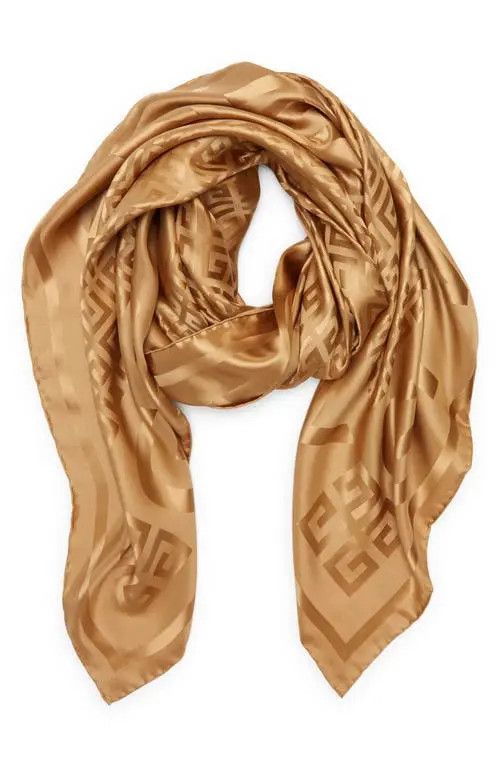 Givenchy o1y0925 Size : OS / Logo-Print Scarf in Sand Size ONE SIZE - 1 Preview