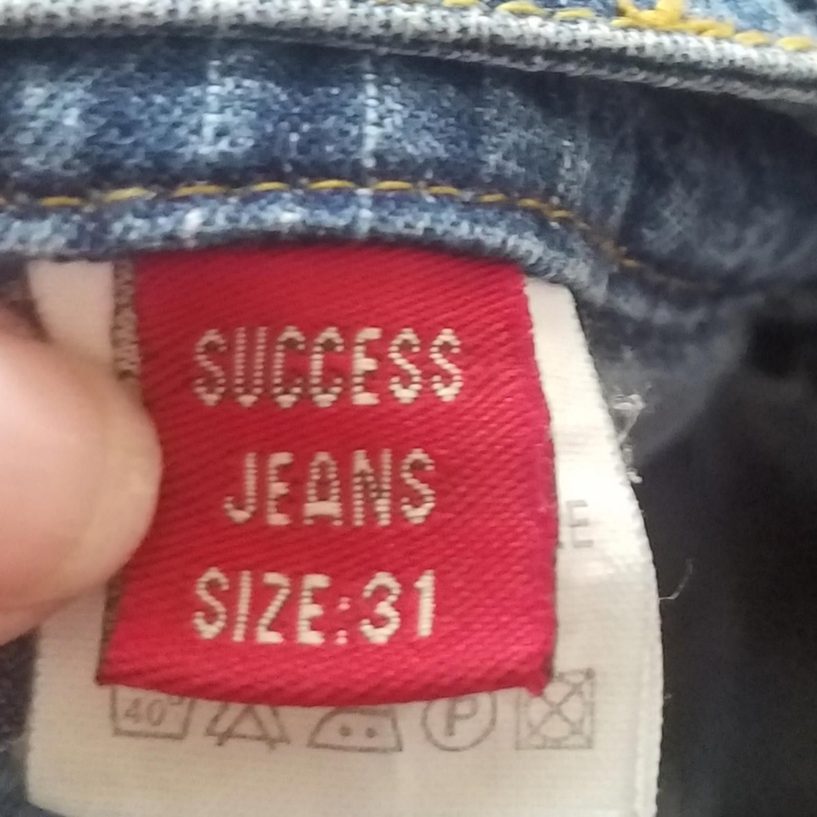 Designer Success Blue Denim Women's Shorts Size 31 Size 31" - 3 Thumbnail