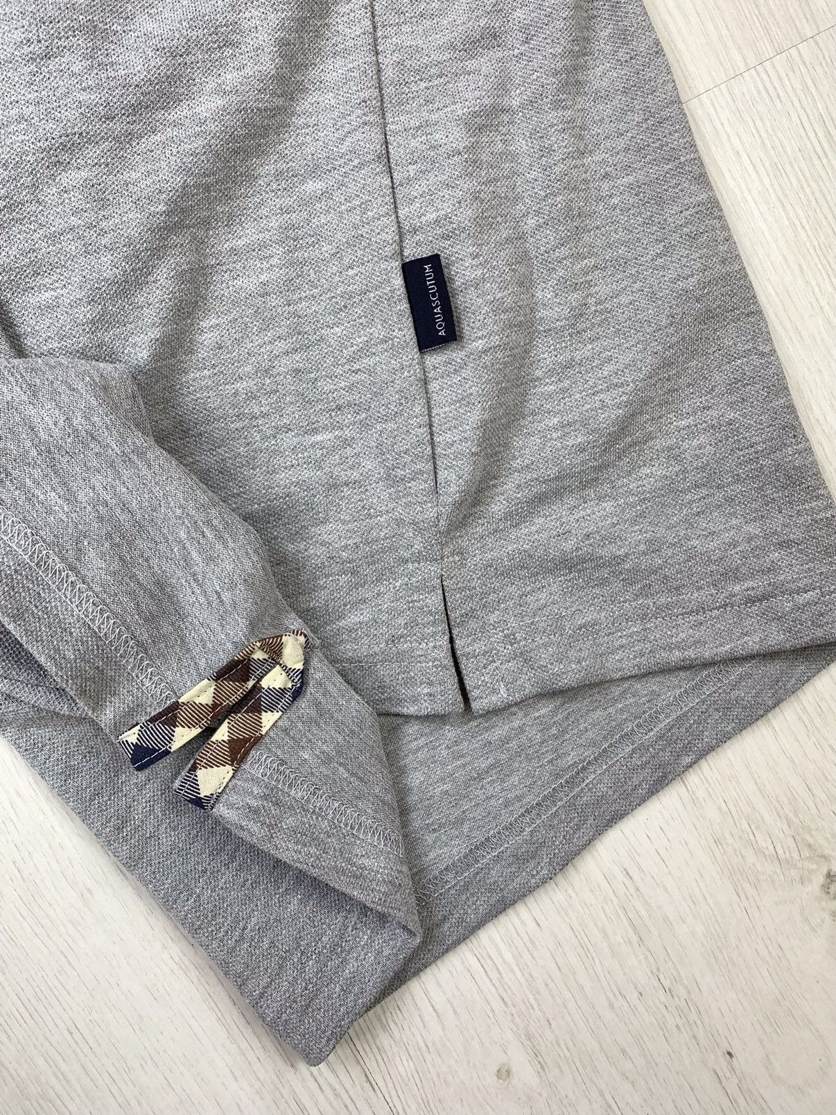 Aquascutum Aquascutum Mens Polo Shirt Grey Size S Size US S / EU 44-46 / 1 - 7 Thumbnail