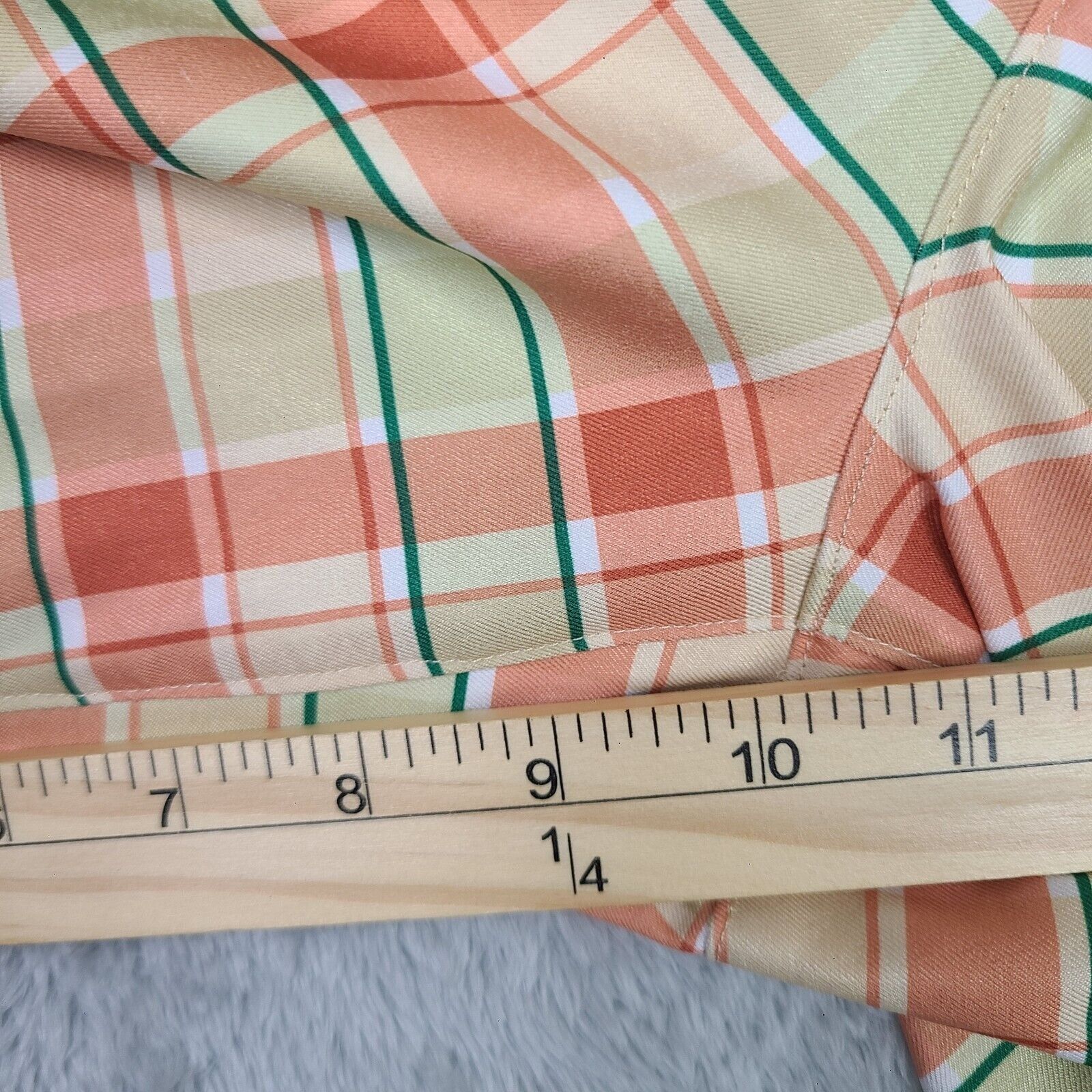 Nike Nike Golf Flex Plaid Shorts Size 31 Ci9803-251 Celestial Gol Size US 31 - 8 Thumbnail