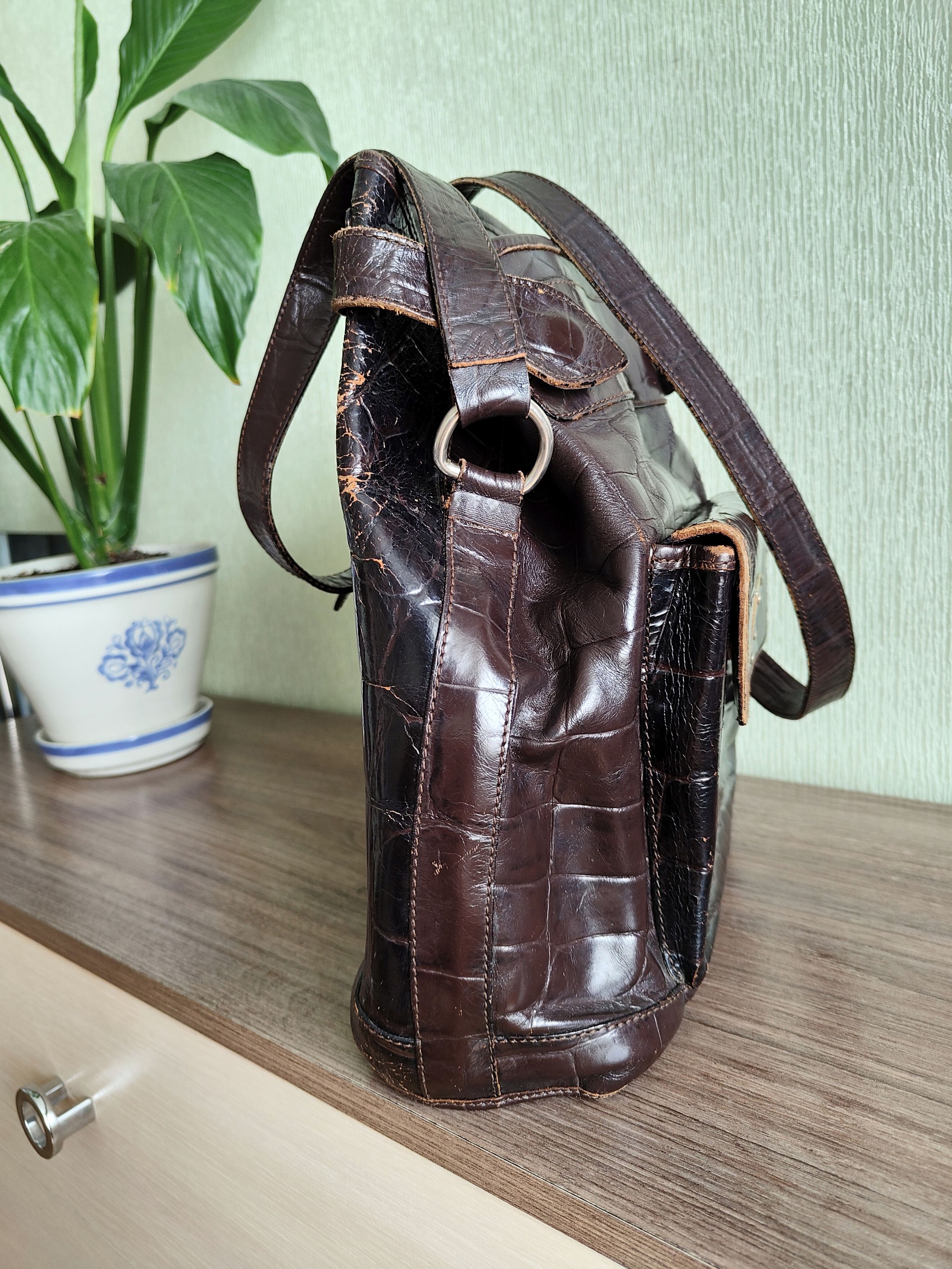 Valentino Valentino Garavani Vintage Leather Bag Shoulder Bag VLTN Size ONE SIZE - 5 Thumbnail