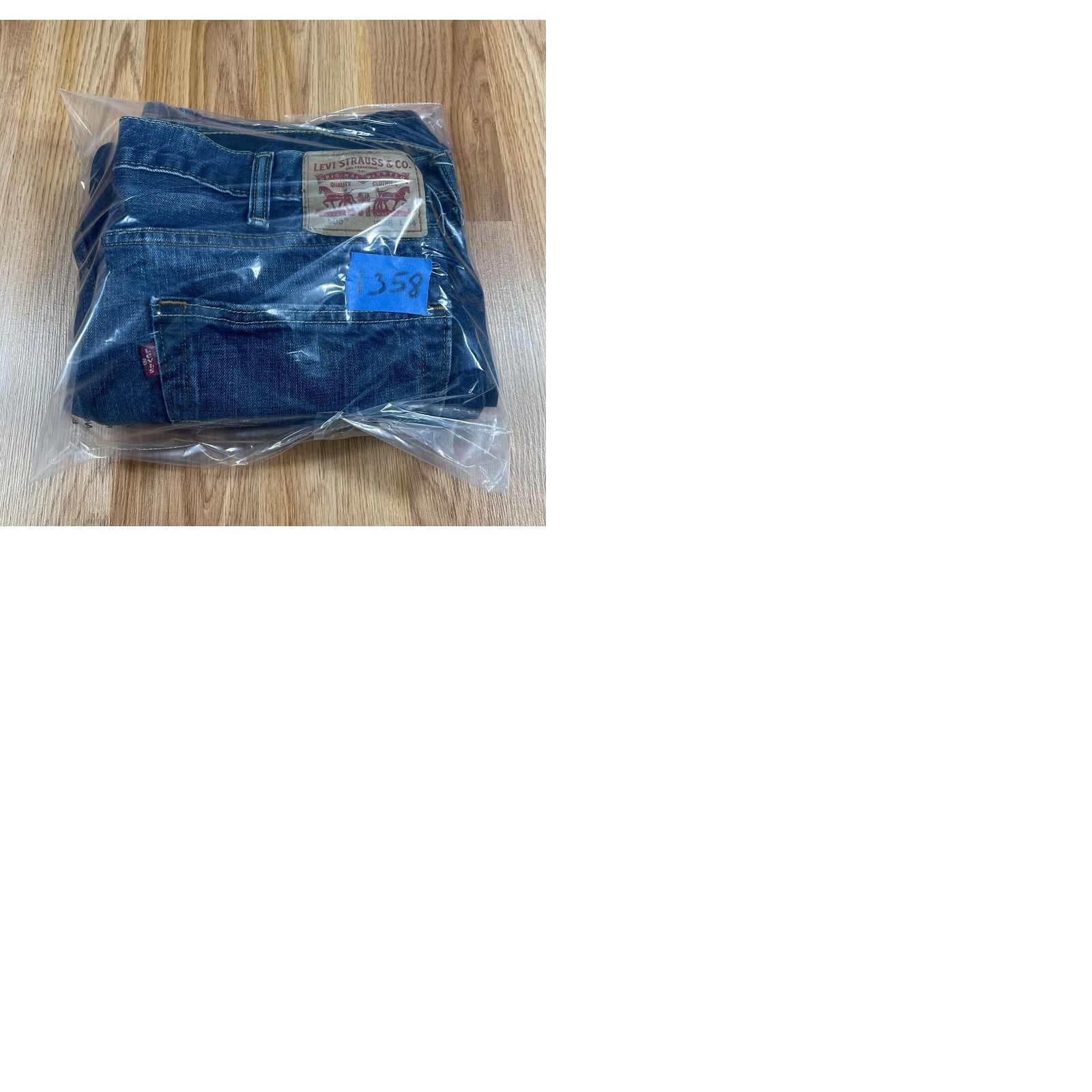 Levi's Levi'S Jeans Mens 38 Blue Men 38Wx34L Strauss Straight Leg Fit Denim Cotton Size US 38 / EU 54 - 10 Thumbnail