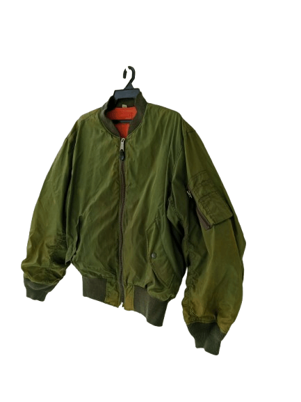 Vintage Vintage MA-1 Flyers Thrashed Reversible Jacket Bomber Size US L / EU 52-54 / 3 - 5 Thumbnail