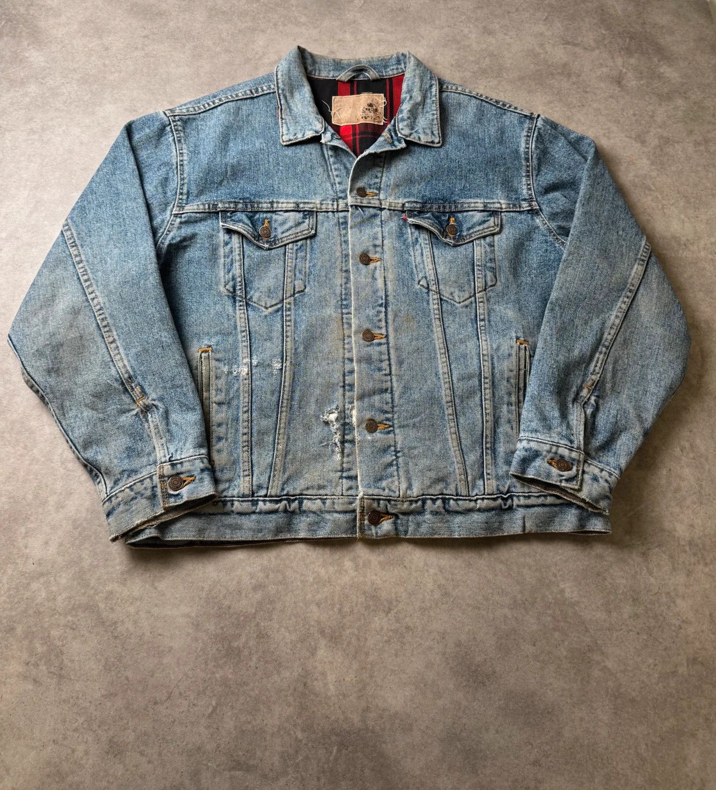Levi's Veste Jean Levi's Type III trucker 70427 Made In USA 80 XL Size US XL / EU 56 / 4 - 1 Thumbnail