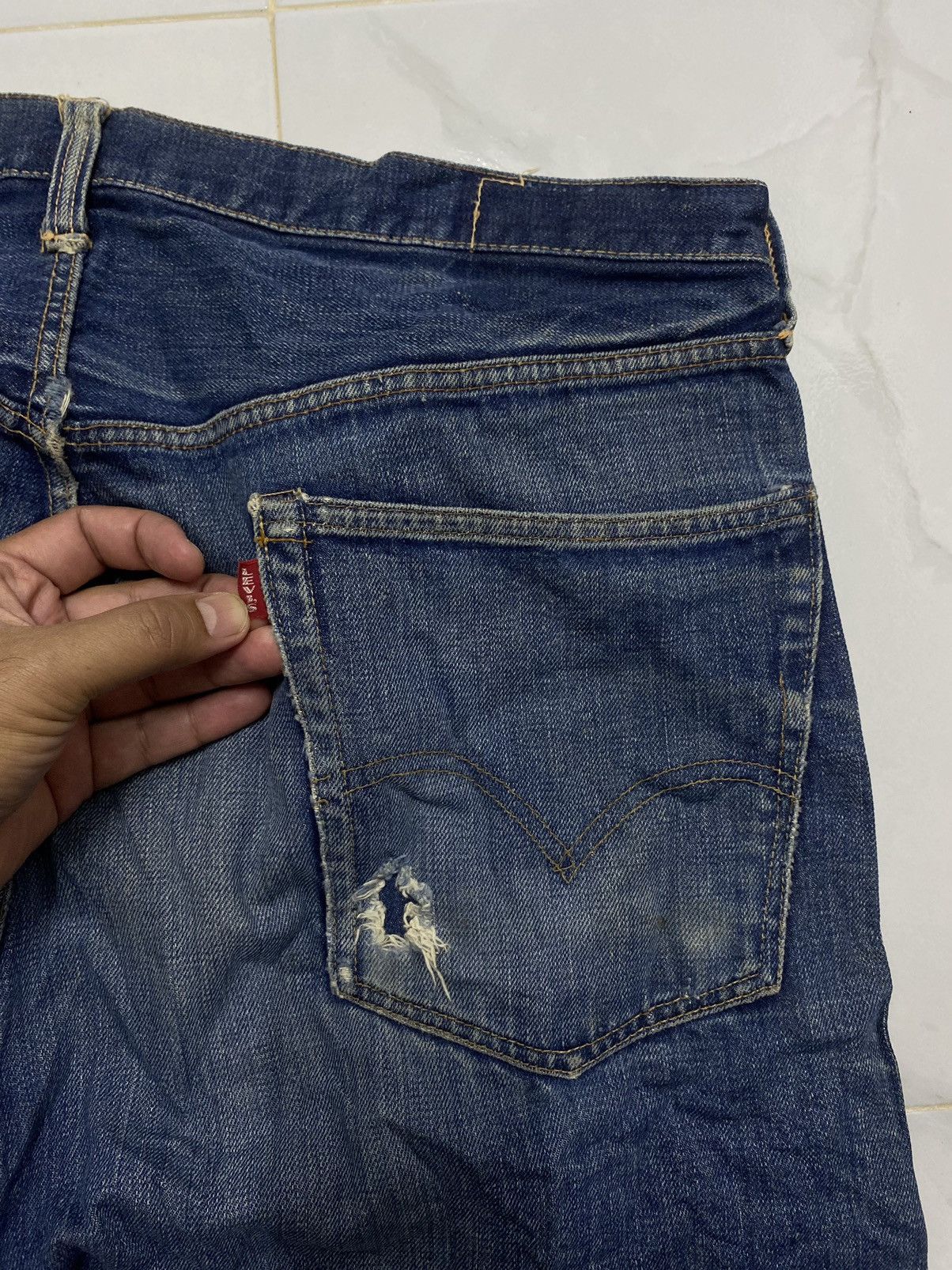 Levi's Vintage Early 70s Levis 505 Big E Non Selvedge W40 Size US 40 / EU 56 - 5 Thumbnail