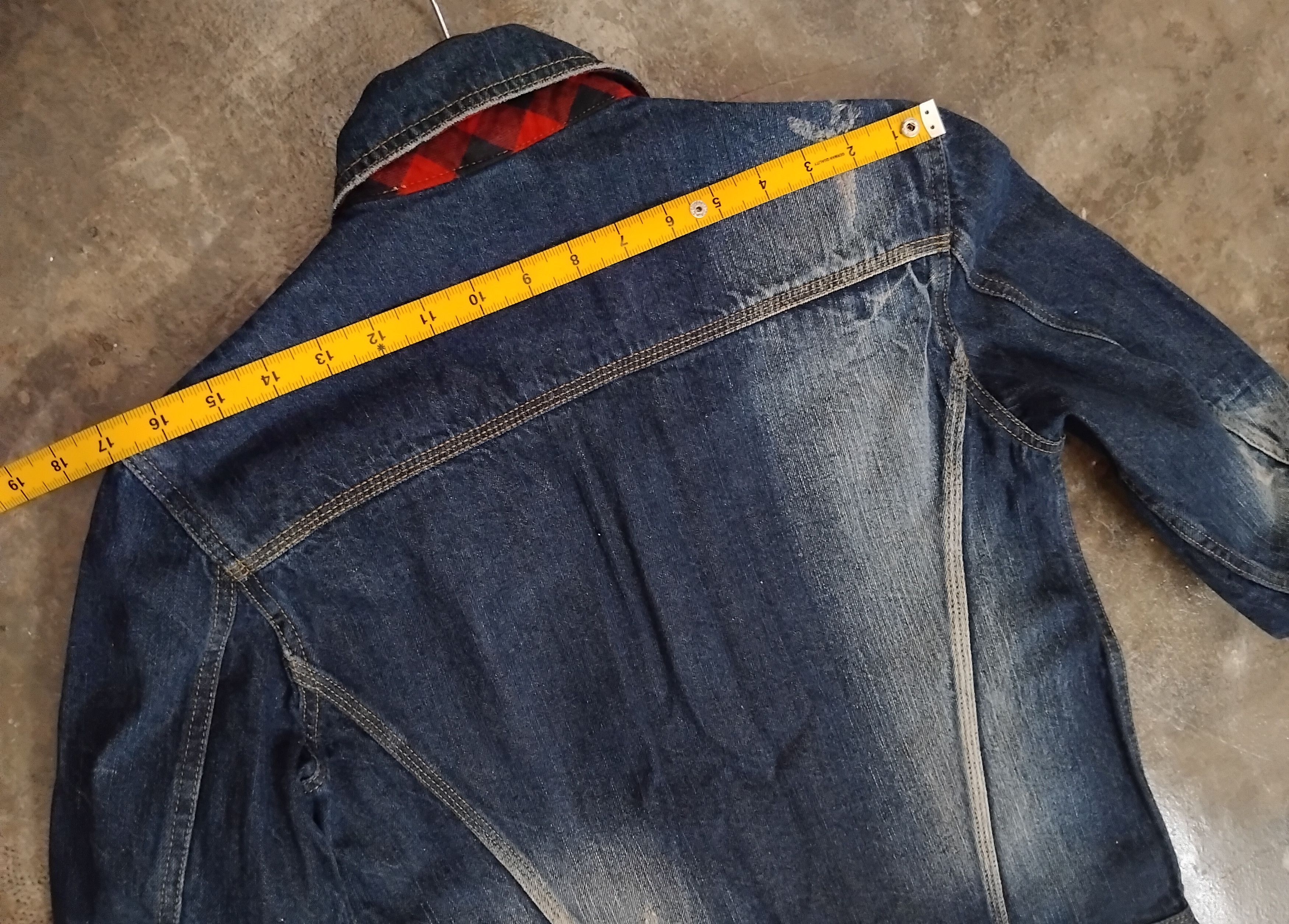 If Six Was Nine 💥Mind Blow Japanese style acid wash denim jacket Size US M / EU 48-50 / 2 - 9 Thumbnail
