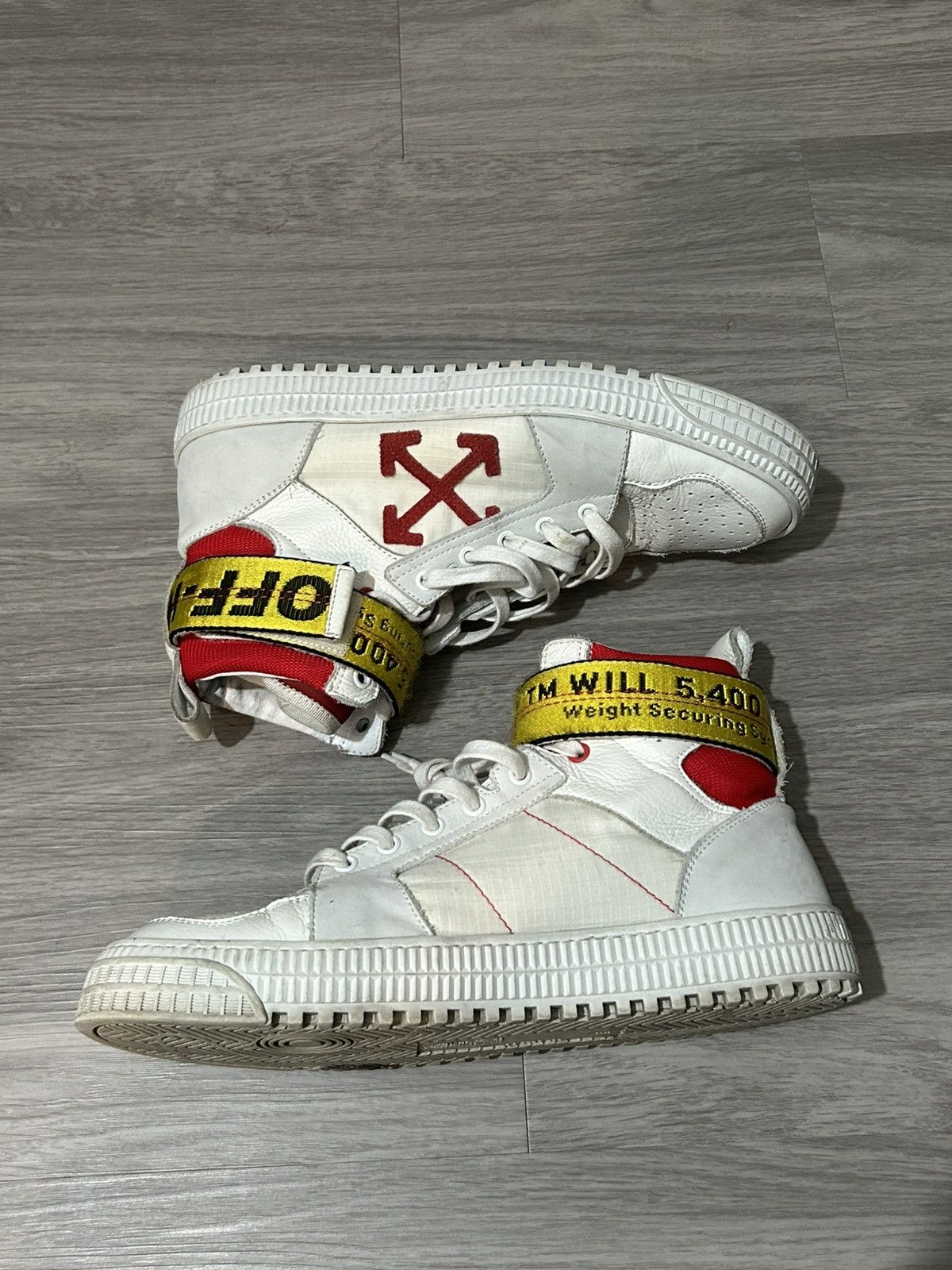 Off-White Virgil Abloh Off-White 3.0 High Arrows Sneaker Size 9 Size US 9 / EU 42 - 2 Thumbnail