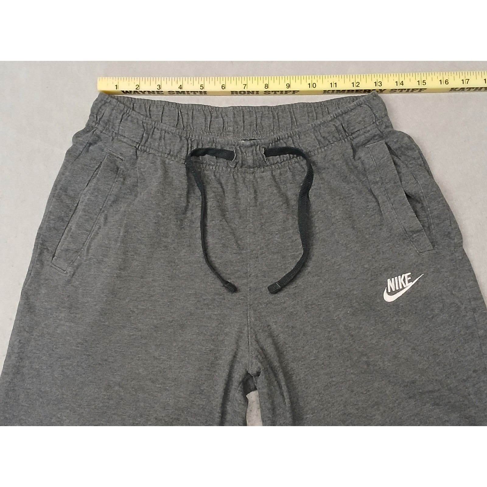 Nike Nike (Small) Men's Gray Fleece Training Shorts Size US 26 / EU 42 - 2 Thumbnail
