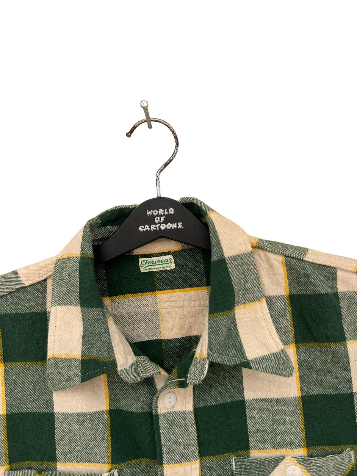 Japanese Brand Masterpiece Brand Japan Checked Gusset Flannel Work Shirt Size US M / EU 48-50 / 2 - 7 Thumbnail