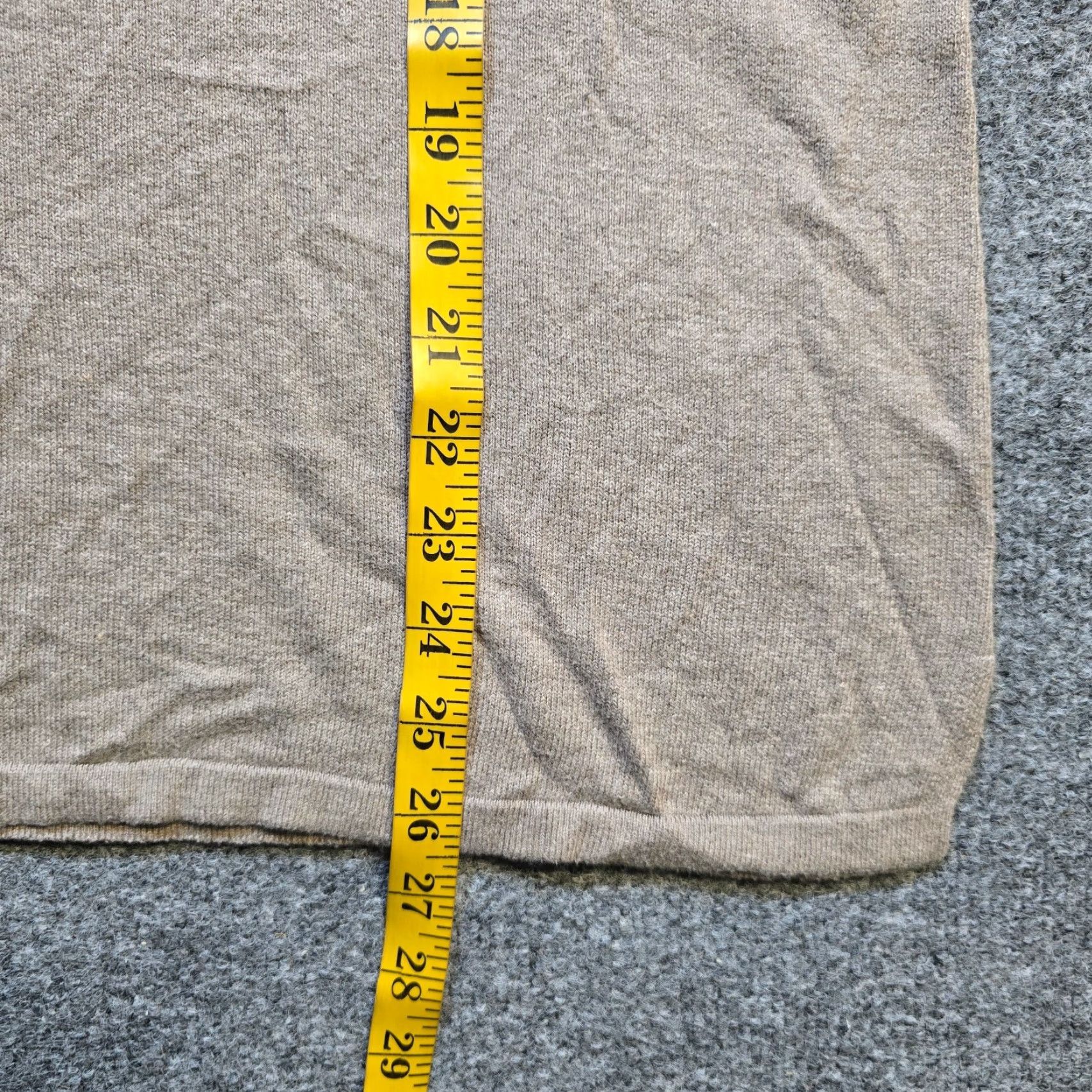 J. Jill J Jill Sweater Women's Beige Cashmere Blend V-Neck Long Sleeve Size M Pullover Knit Lightweight Casual Workwear Mens? Size M / US 6-8 / IT 42-44 - 6 Thumbnail
