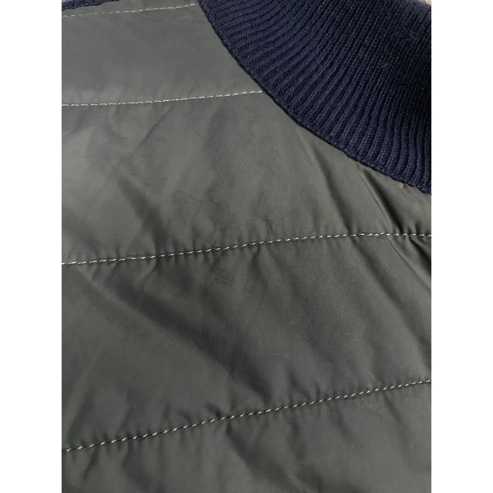Barbour Barbour Men's Gray Blue Quilted Vest Gilet Size 2XL Size US XXL / EU 58 / 5 - 7 Thumbnail