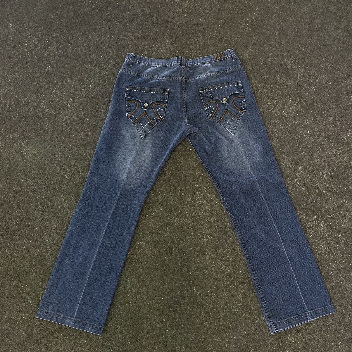 Brooklyn Xpress × Vintage Brooklyn Xpress Blue Denim Y2k Jeans Size US 40 / EU 56 - 1 Thumbnail