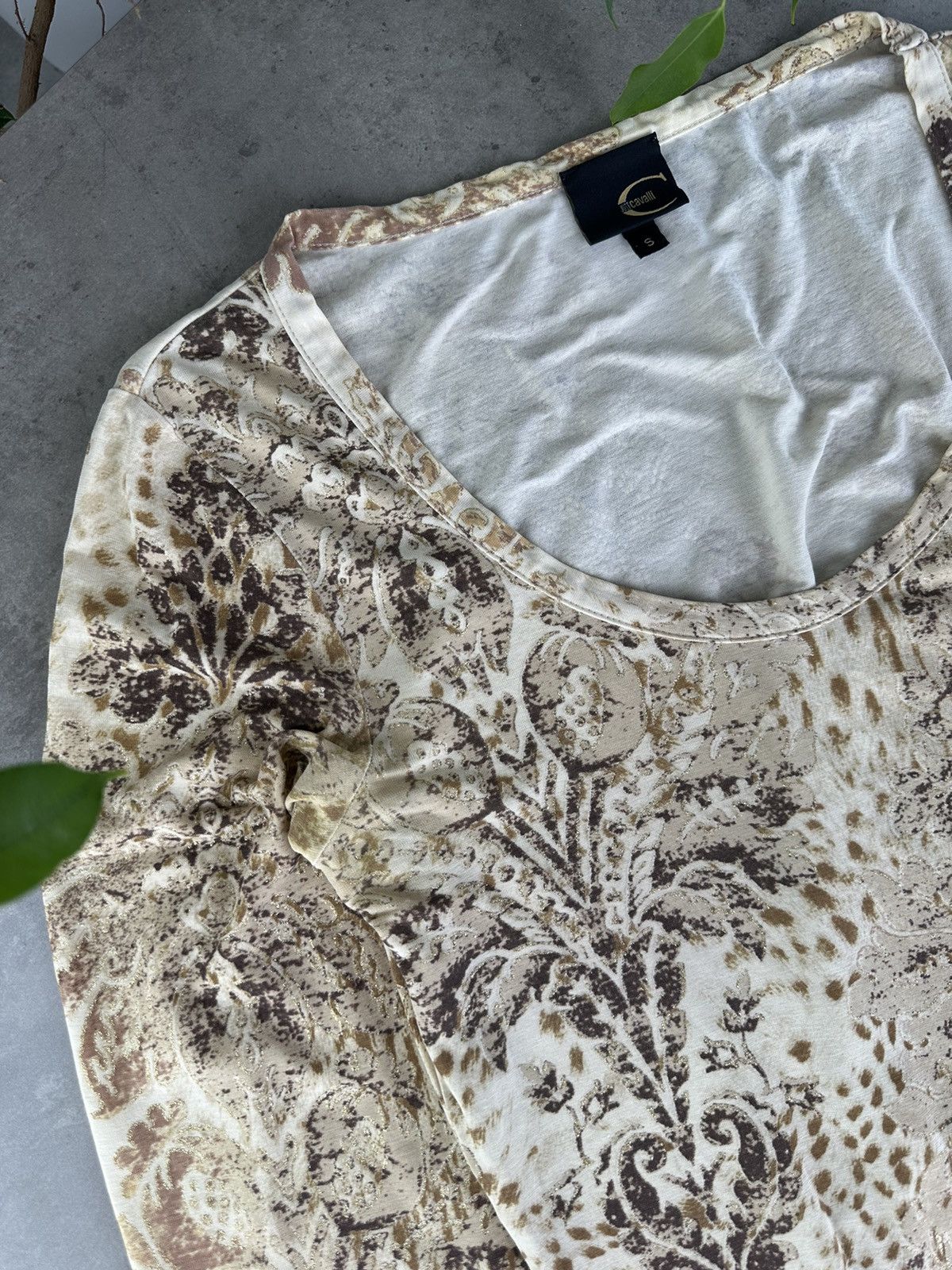 Just Cavalli Just Cavalli Printed Long Sleeve Size S / US 4 / IT 40 - 3 Thumbnail
