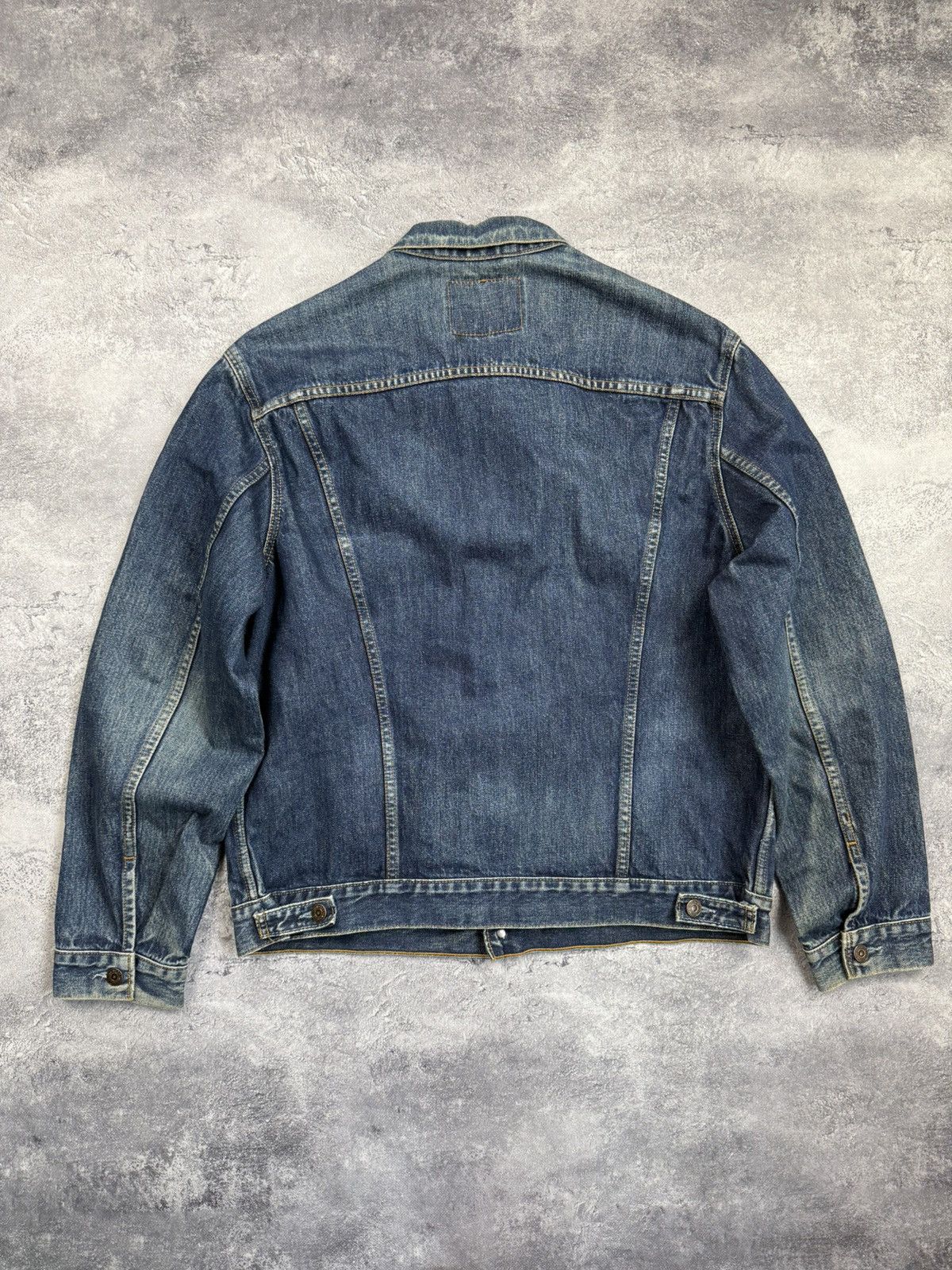 Levi's Vintage 90’s Levi’s Denim Trucker Jacket 70503 04 Size US XL / EU 56 / 4 - 15 Thumbnail