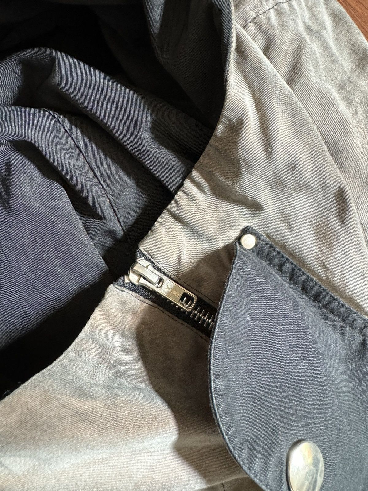 Arnar Mar Jonsson Black and Grey Panel Overdyed Jacket Size US M / EU 48-50 / 2 - 3 Thumbnail