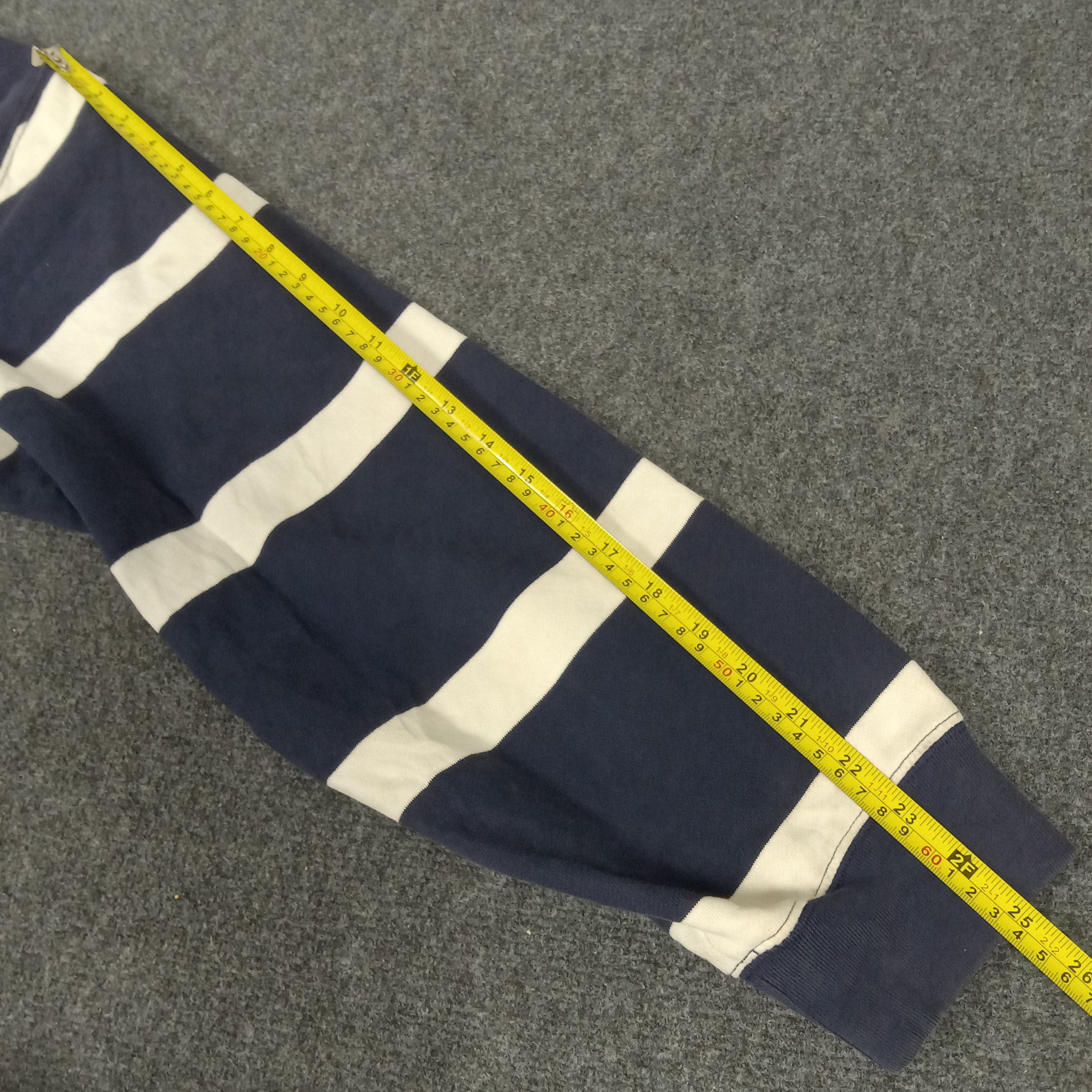 Tommy Hilfiger × Vintage Tommy Hilfiger American Streetwear Stripes Hoodies Size US XL / EU 56 / 4 - 8 Thumbnail