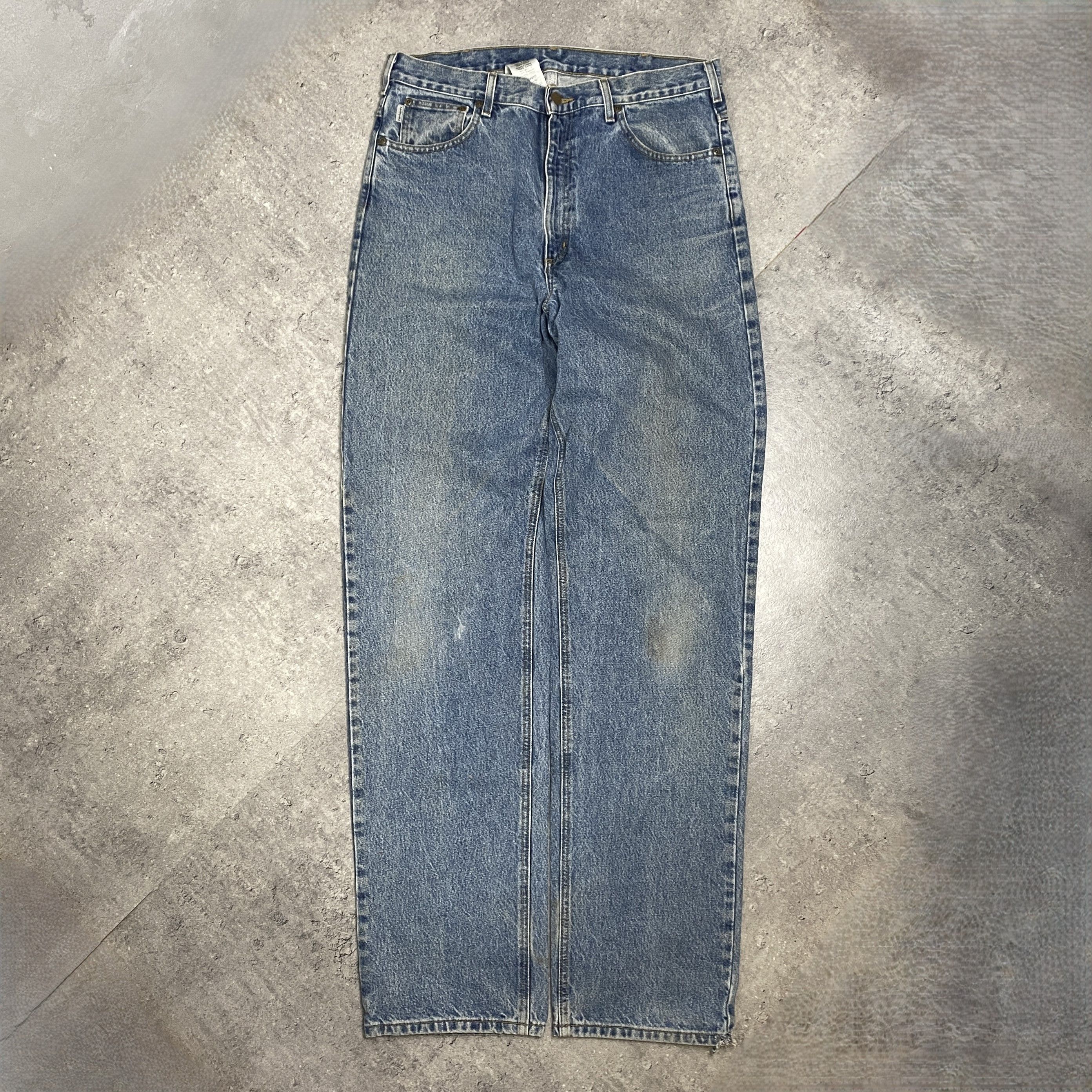 Carhartt × Vintage Carhartt vintage straight jeans - W36 Size US 36 / EU 52 - 2 Thumbnail