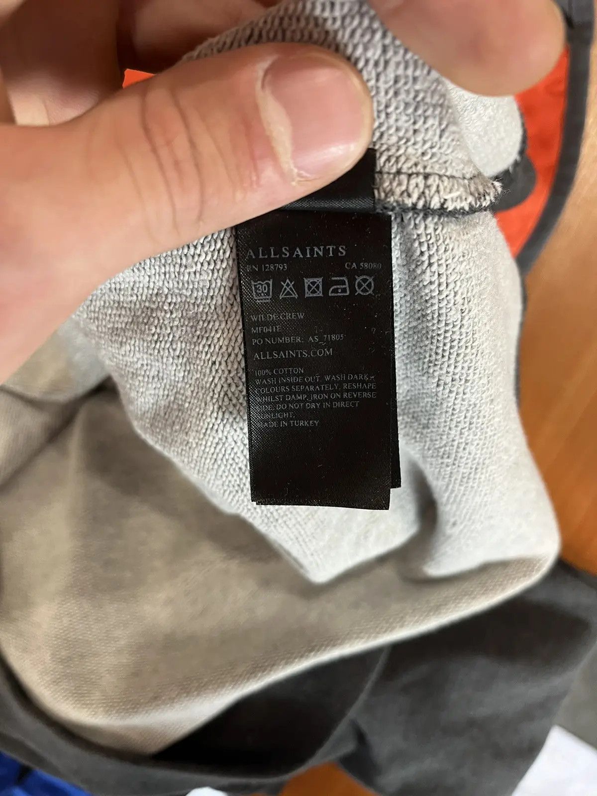 Allsaints All saints Wilde crew Size US M / EU 48-50 / 2 - 9 Thumbnail
