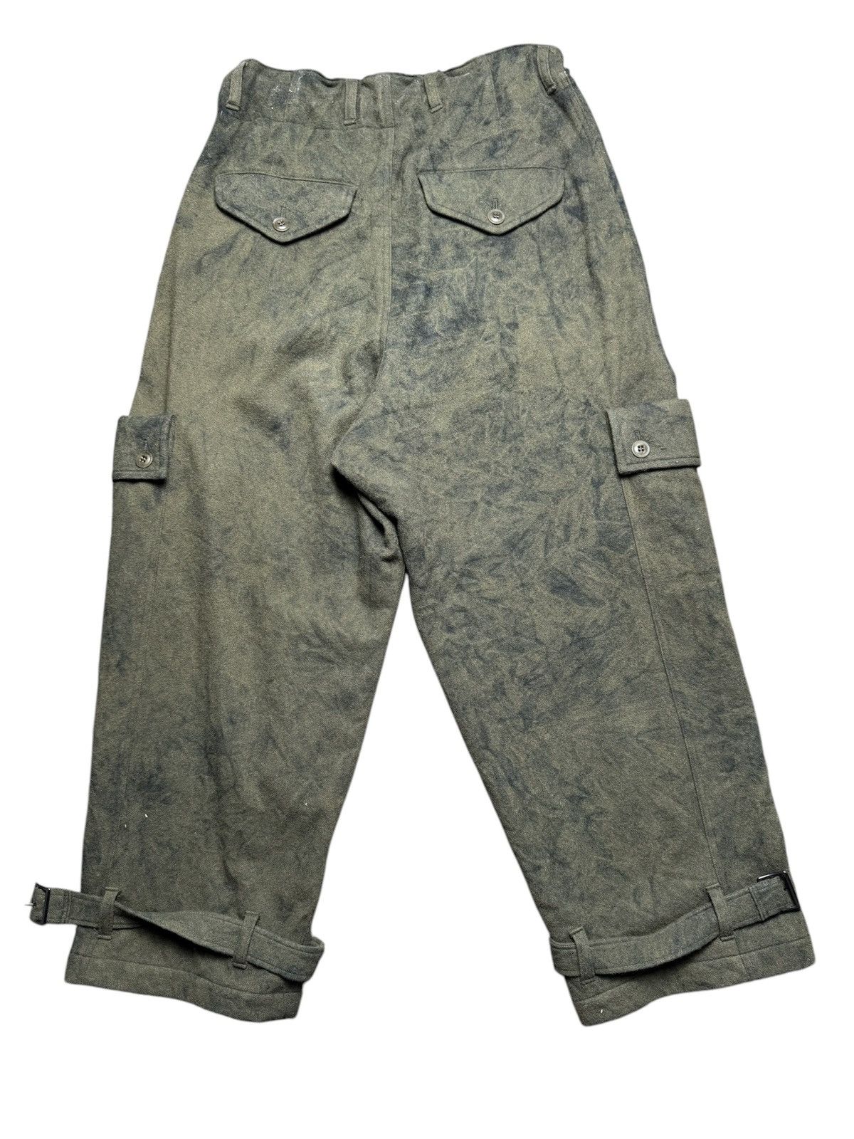 Japanese Brand × Y's × Yohji Yamamoto Y’s Yohji Yamamoto Wool Cargo Pants Size US 35 - 3 Thumbnail
