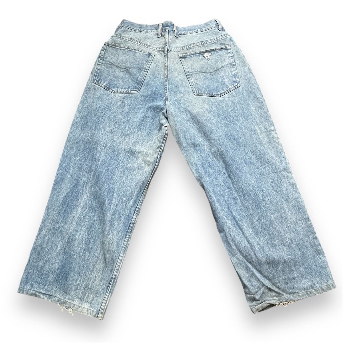 Guess × Vintage Vintage 90s GUESS USA Baggy Denim Size US 32 / EU 48 - 3 Thumbnail