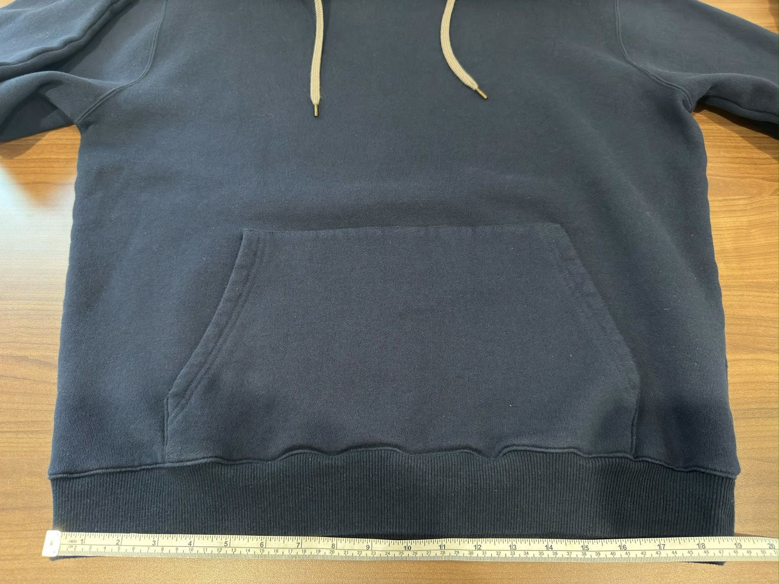 Robert Geller Navy Market Hoodie Size M Size US M / EU 48-50 / 2 - 4 Thumbnail