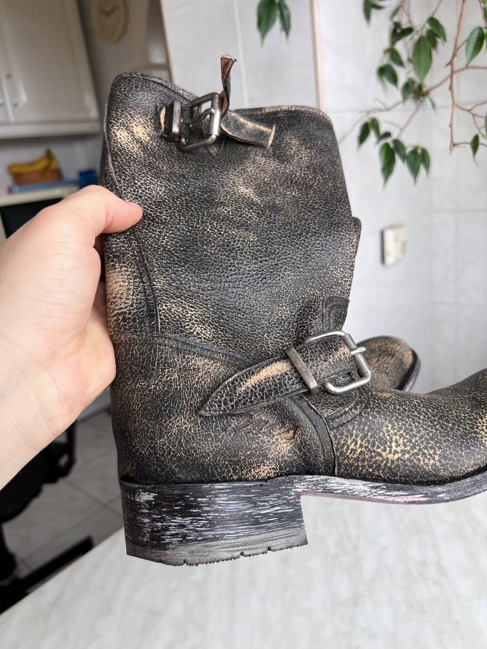 Other Marlboro Leather Ankle Boots Western cowboy mexico grunge Size US 6 / EU 39 - 3 Thumbnail