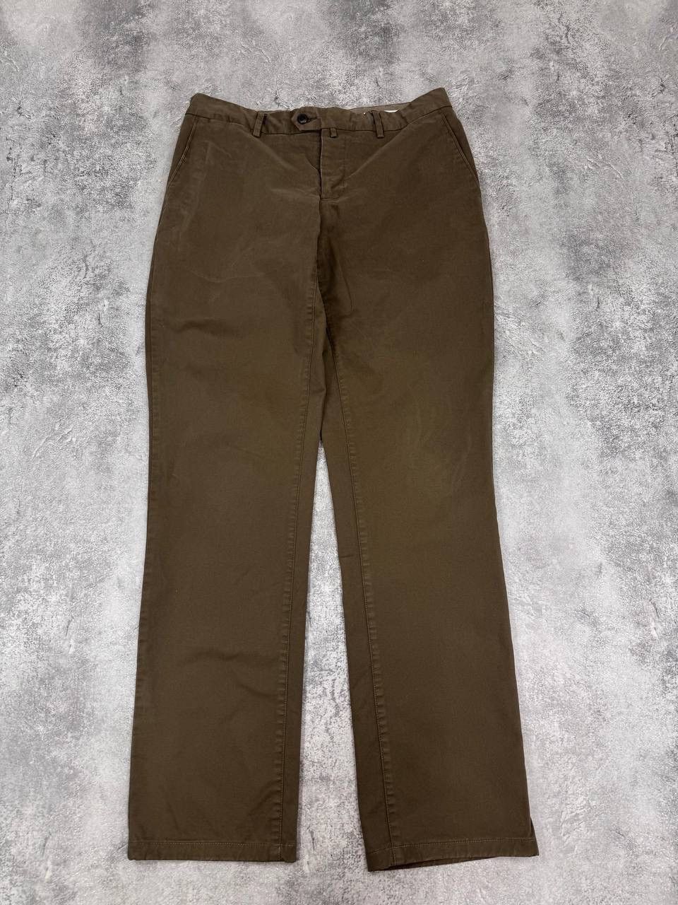 Suitsupply Suitsupply Men Porto Chino Pants Khaki Slim Straight Size 34 Size US 34 / EU 50 - 4 Thumbnail