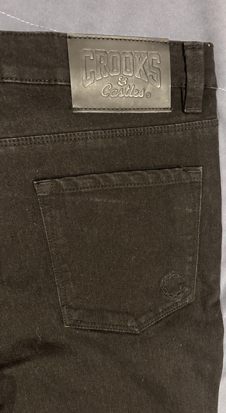 Crooks & Castles Crooks & Castles Black Jeans Size 32x32 Size US 32 / EU 48 - 5 Thumbnail