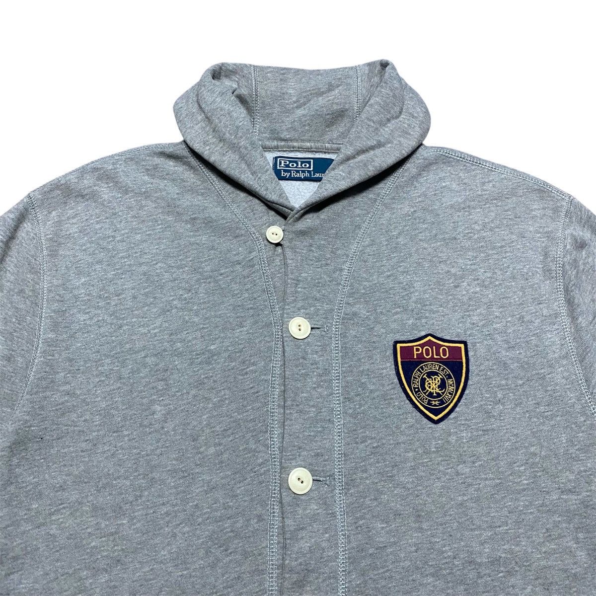 Rare‼️🔥Vintage Polo RL Cardigan Embroidered Crest