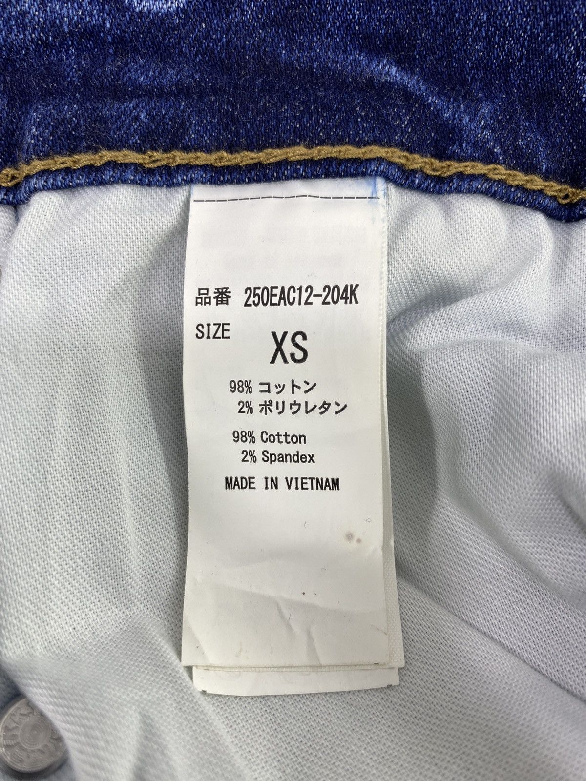 Japanese Brand Japanese Brand Azul by Moussy Blue Wash Flare Jeans - J1139 Size 24" / US 00 / IT 34 - 9 Thumbnail