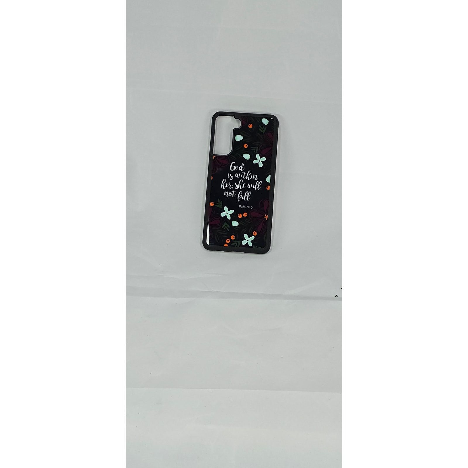 Other God Is Within Her Floral Bible Verse Case Samsung Galaxy S21 Size ONE SIZE - 4 Thumbnail