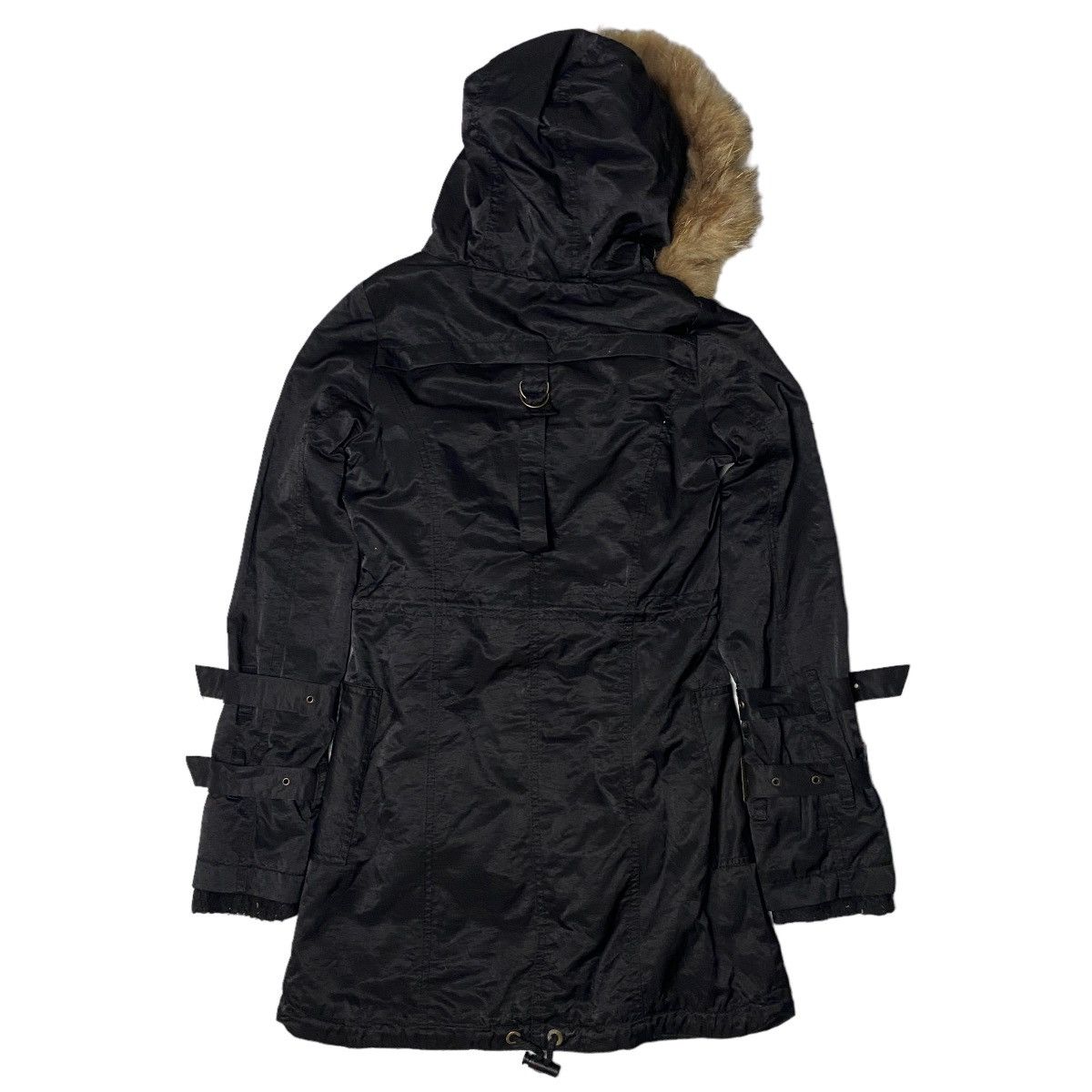 If Six Was Nine 2000's D.I.A Fur Racoon Parka Jacket Hoodie Size US S / EU 44-46 / 1 - 7 Thumbnail