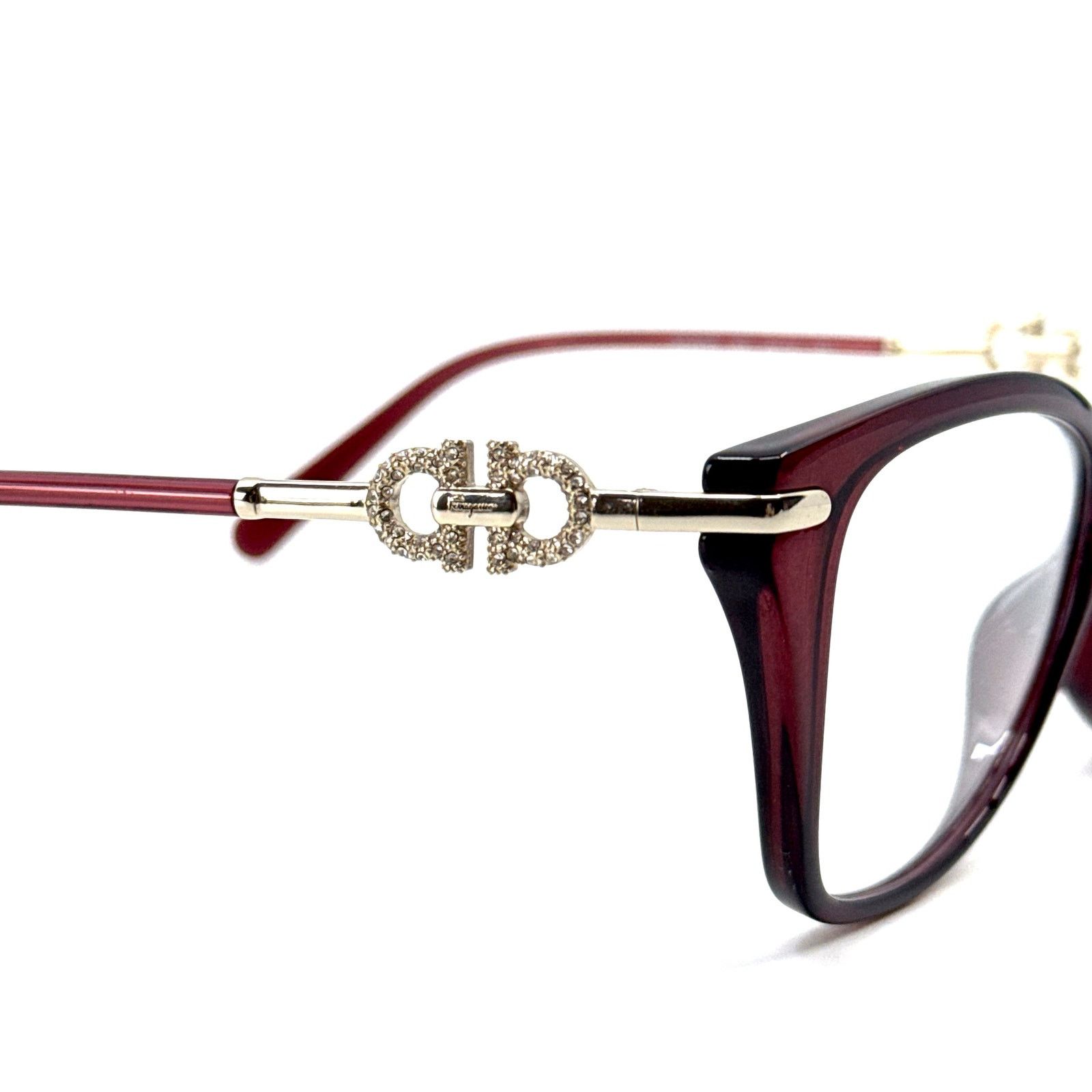 Salvatore Ferragamo New! SALVATORE FERRAGAMO Eyeglasses SF2937R 655, Authentic Size ONE SIZE - 6 Thumbnail