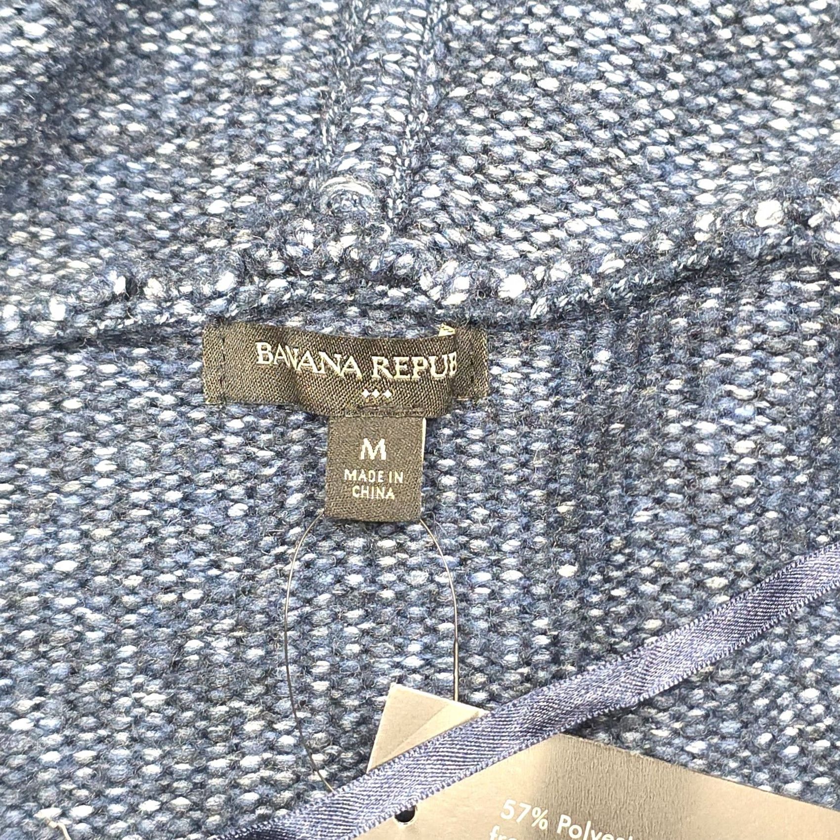Banana Republic Banana Republic Women's Navy Hooded Open Front Cardigan Sweater NWT Sz M Size M / US 6-8 / IT 42-44 - 4 Thumbnail