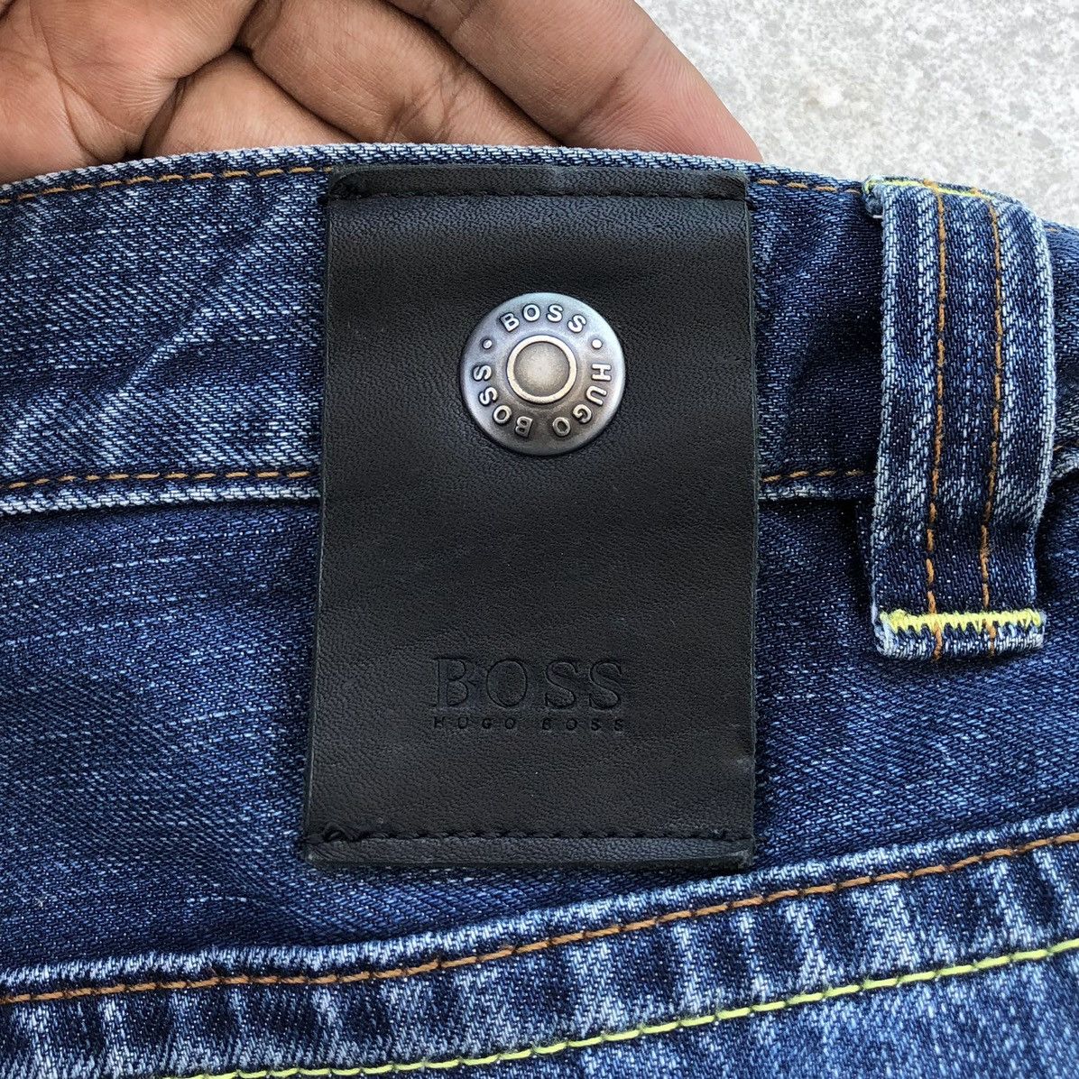 Hugo Boss Hugo Boss Straight Cut Denim Pants Size US 34 / EU 50 - 18 Thumbnail