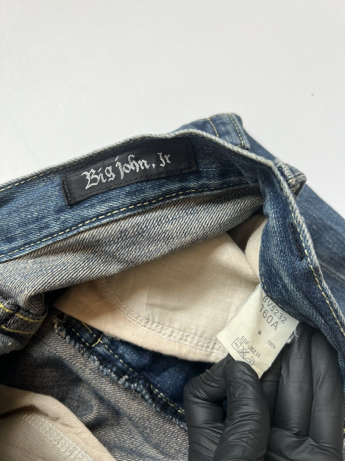Big John Flared Big John Jr Japanese Denim Vintage Size US 28 / EU 44 - 5 Thumbnail