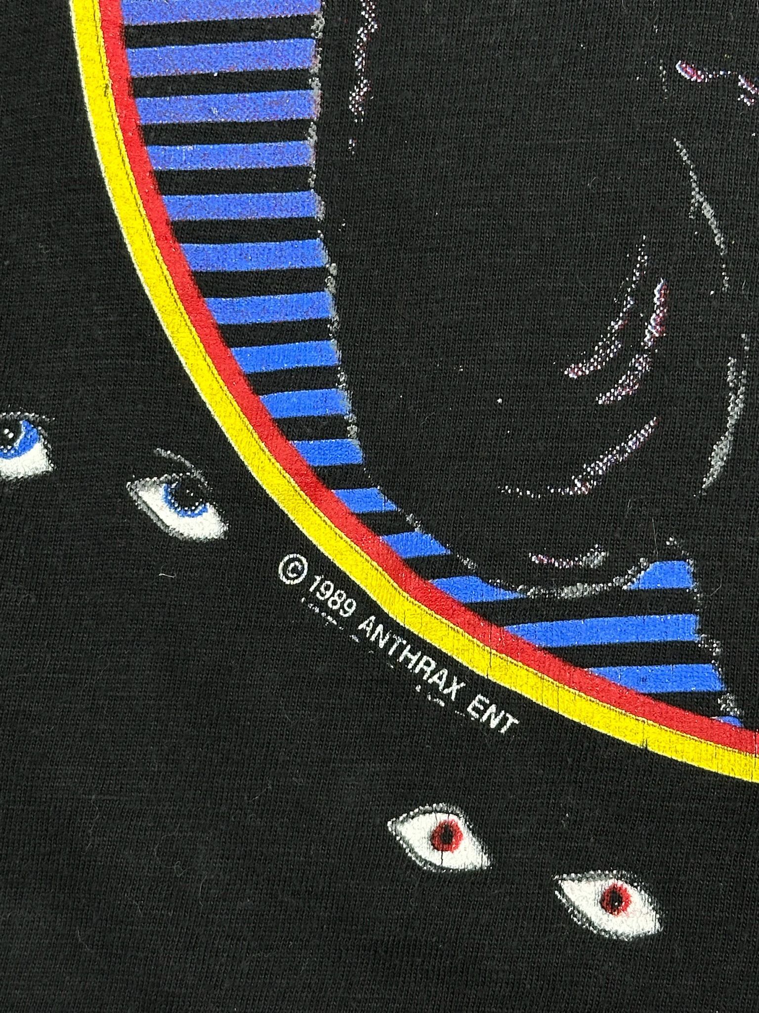 Band Tees Vintage Anthrax T Shirt Size US M / EU 48-50 / 2 - 5 Thumbnail