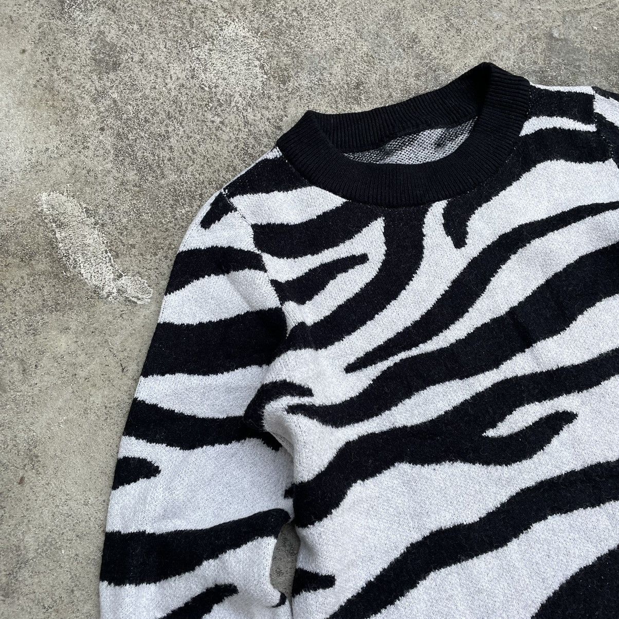 If Six Was Nine Vintage Y2K ABSTRACT MOHAIR SWEATER OPIUMCORE Buymypiece 90s Size US M / EU 48-50 / 2 - 3 Thumbnail