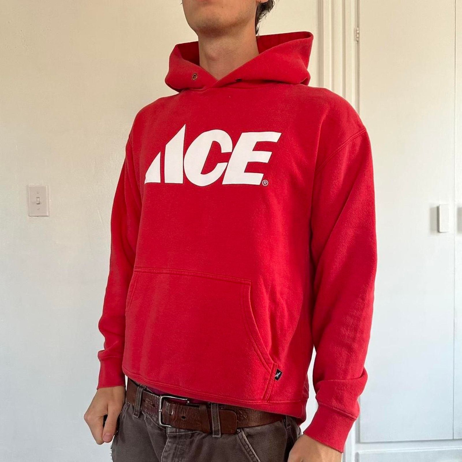 Vintage Basic vintage 00s ace hardware cotton hoodie work sweatshirt Size US S / EU 44-46 / 1 - 3 Thumbnail