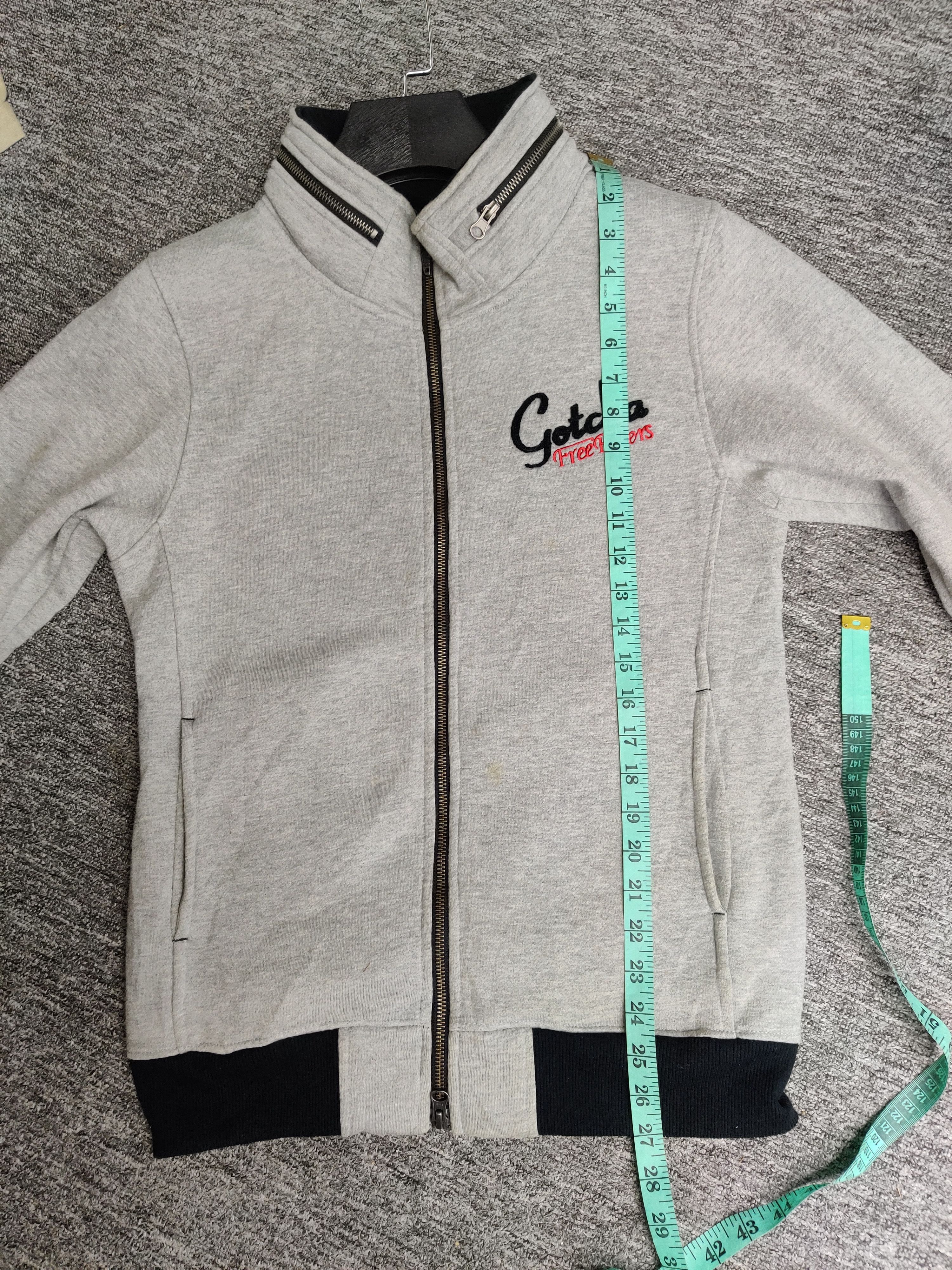 Gotcha Vintage Gotcha Free Riders Zipper Sweatshirt Jacket Size US M / EU 48-50 / 2 - 17 Thumbnail
