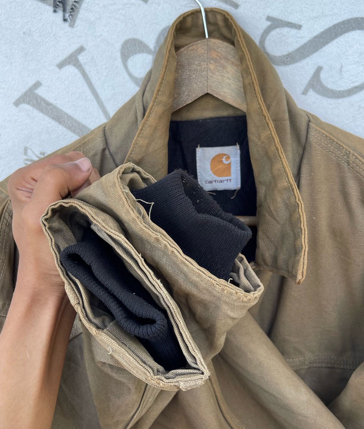 Carhartt 🔥Vintage 90's Carhartt Duck/Canvas Chore Work Jacket Size US XL / EU 56 / 4 - 14 Thumbnail