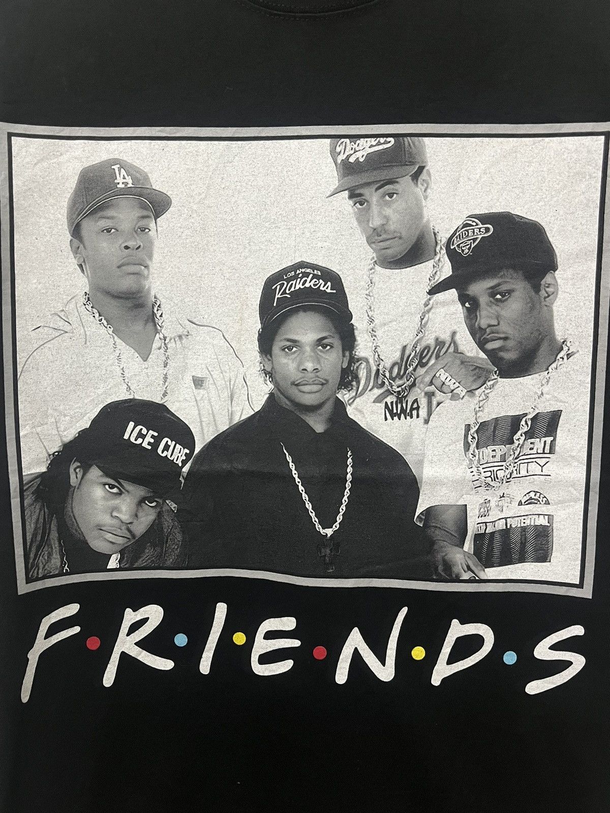 Rap Tees NWA Friends Tee Size US M / EU 48-50 / 2 - 2 Thumbnail