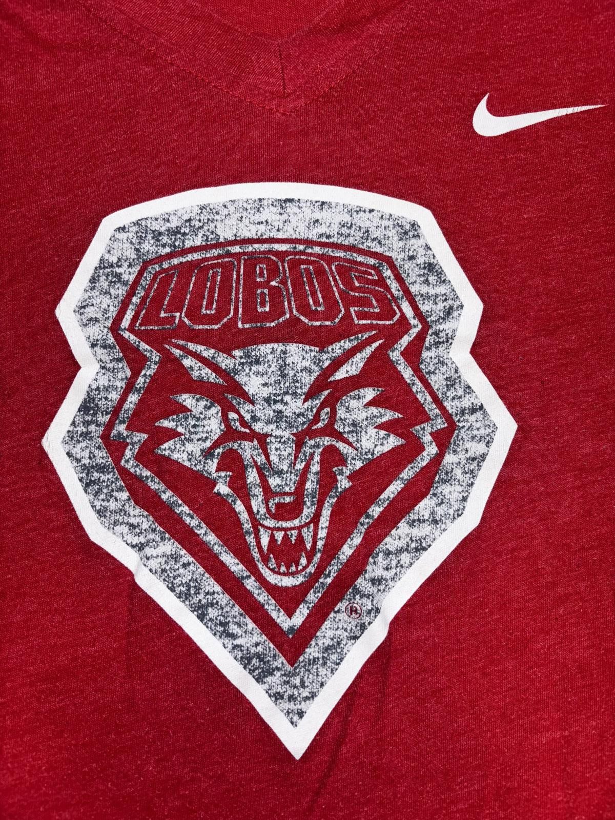 Nike Nike Lobos Red V-Neck T-Shirt - XL Size XL / US 12-14 / IT 48-50 - 6 Thumbnail