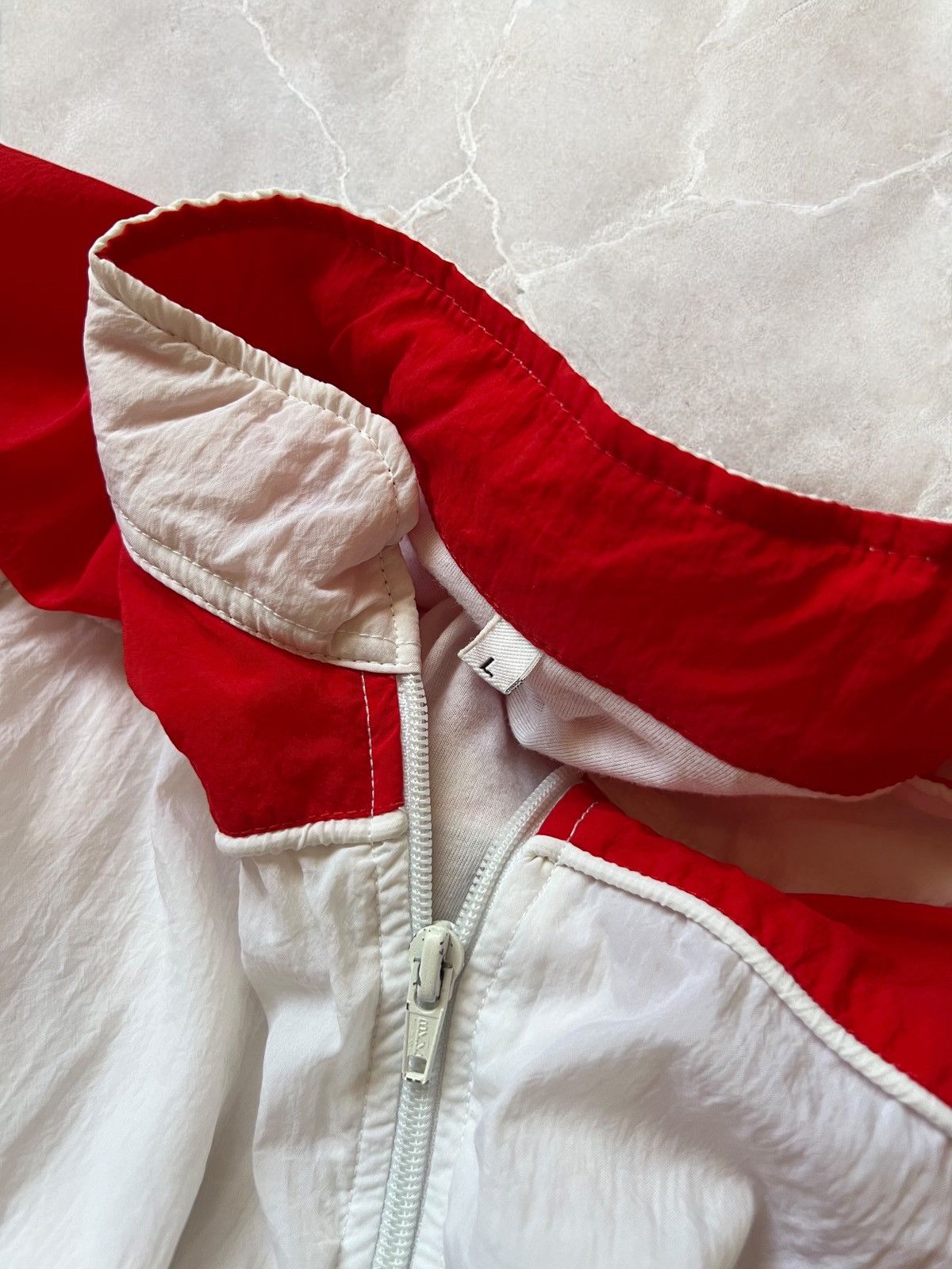 Vintage ALFA ROMEO 90s TRACK SUIT RACING Vintage Nylon pants jacket Size US M / EU 48-50 / 2 - 15 Thumbnail