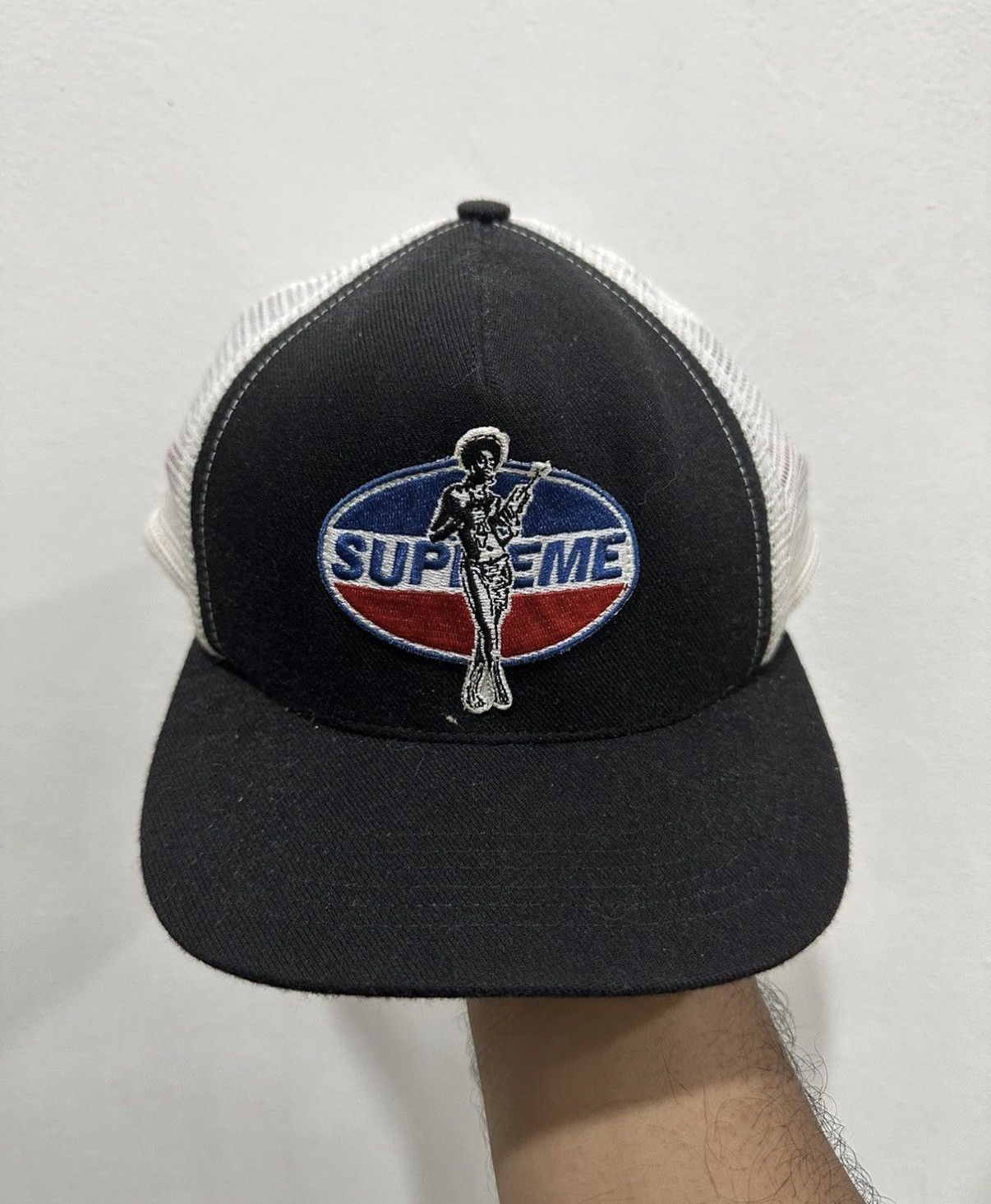 Supreme VTG Supreme X Hysteric Glamour Trucker Hat Size ONE SIZE - 2 Thumbnail