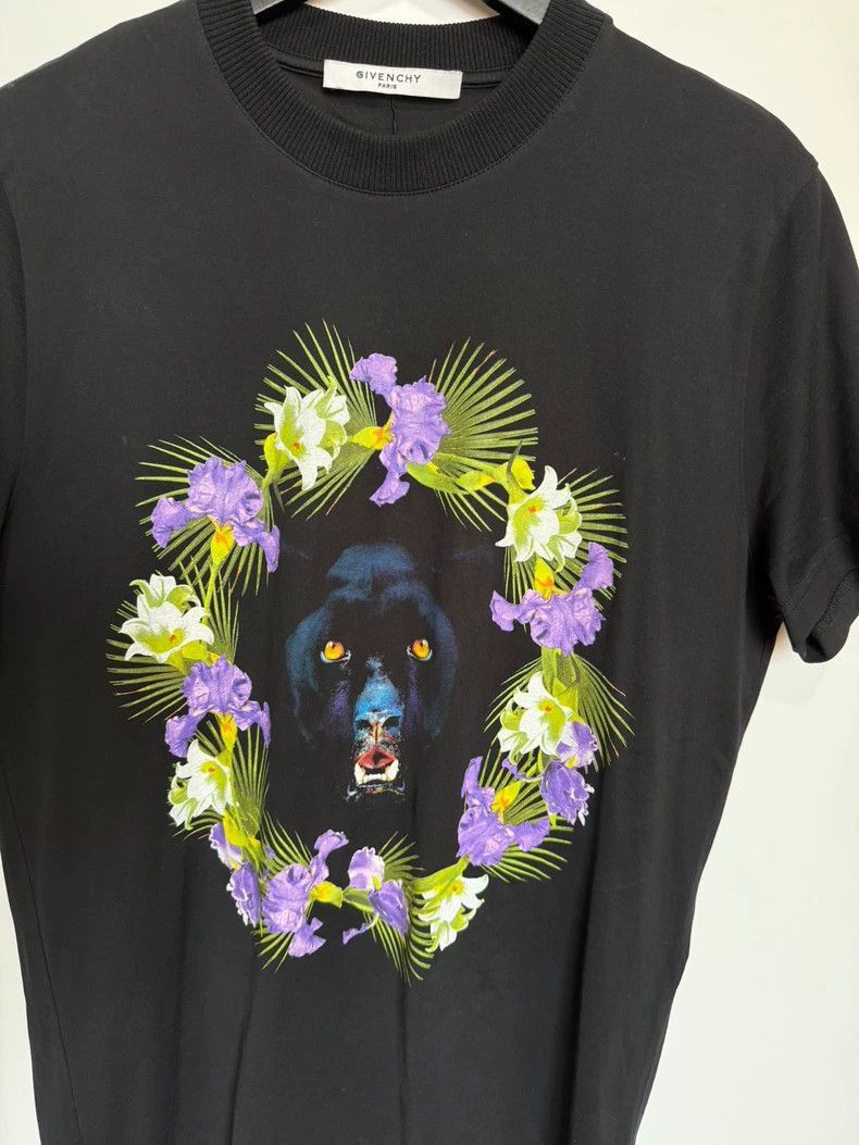 Givenchy Givenchy Givenchy Black Panther Orchid Short Sleeve TShirt Size US S / EU 44-46 / 1 - 2 Thumbnail