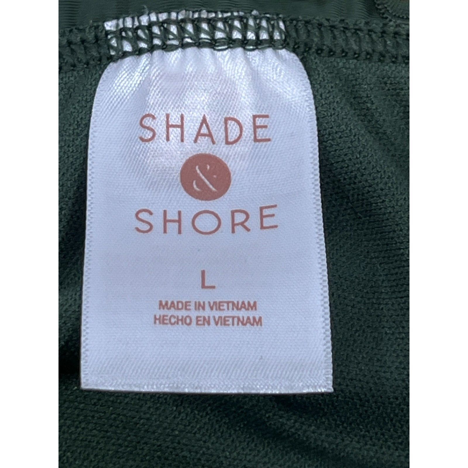 Other Shade & Shore - Women's Ruffle Cheeky Bikini Bottom - Green Size ONE SIZE - 10 Thumbnail